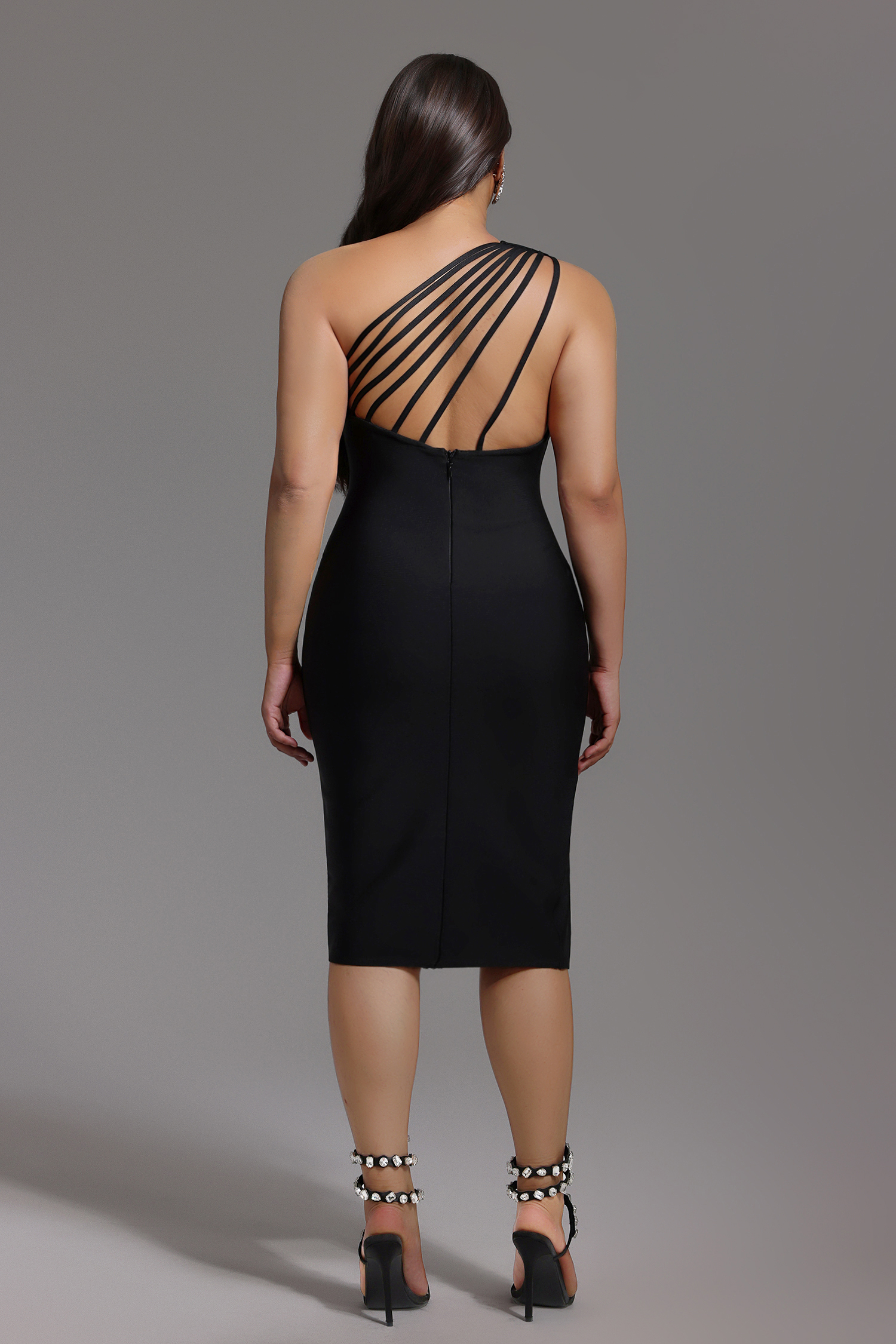 Barbara One Shoulder Cocktail Dress
