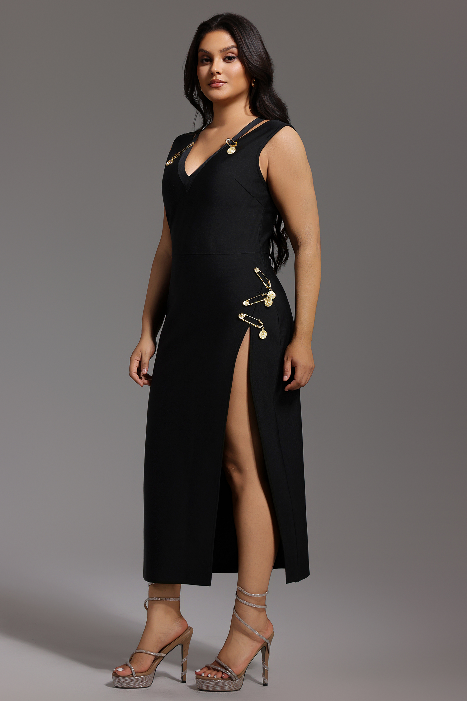 Felicia Midi Bandage Dress