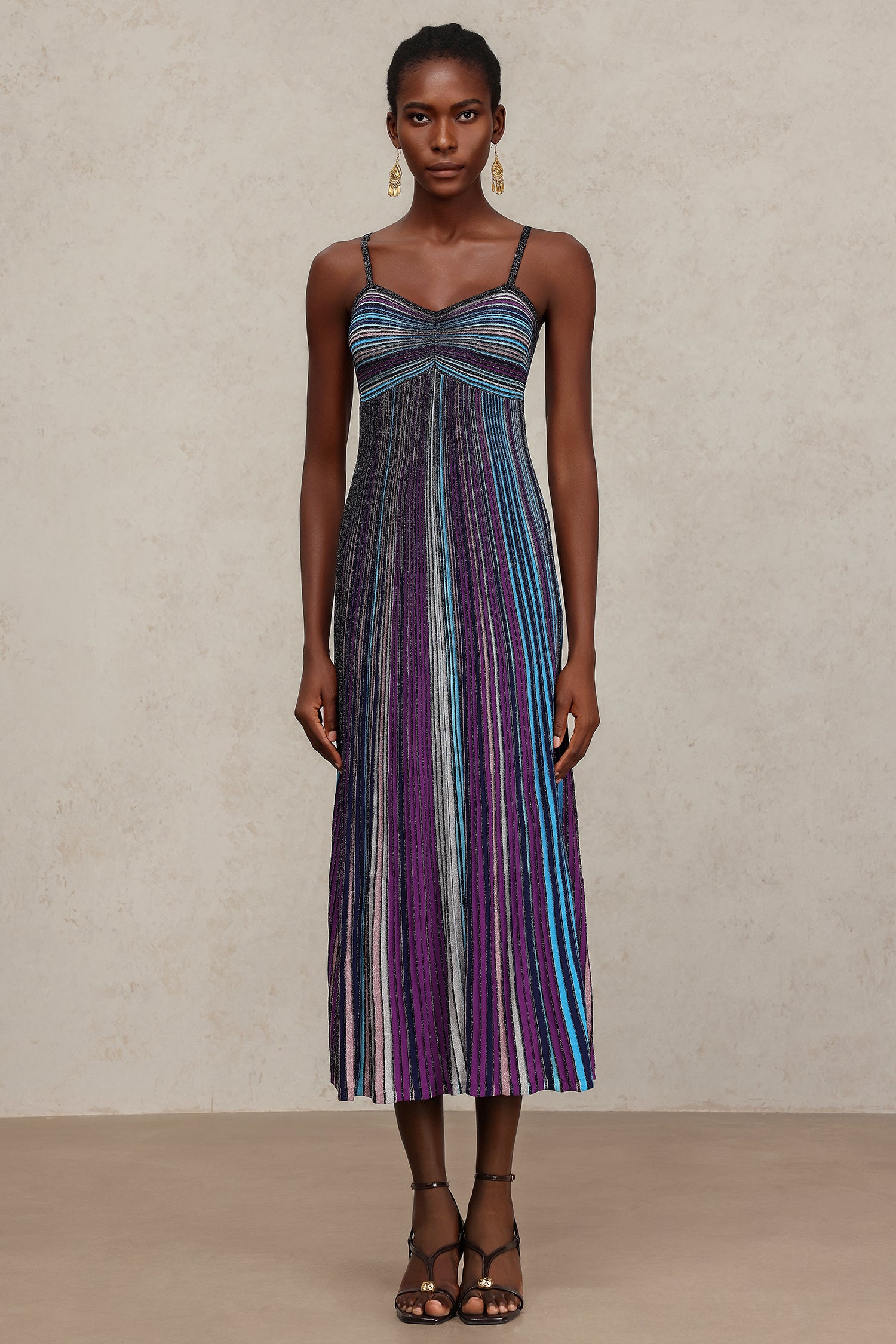 Scala Halter Maxi Dress