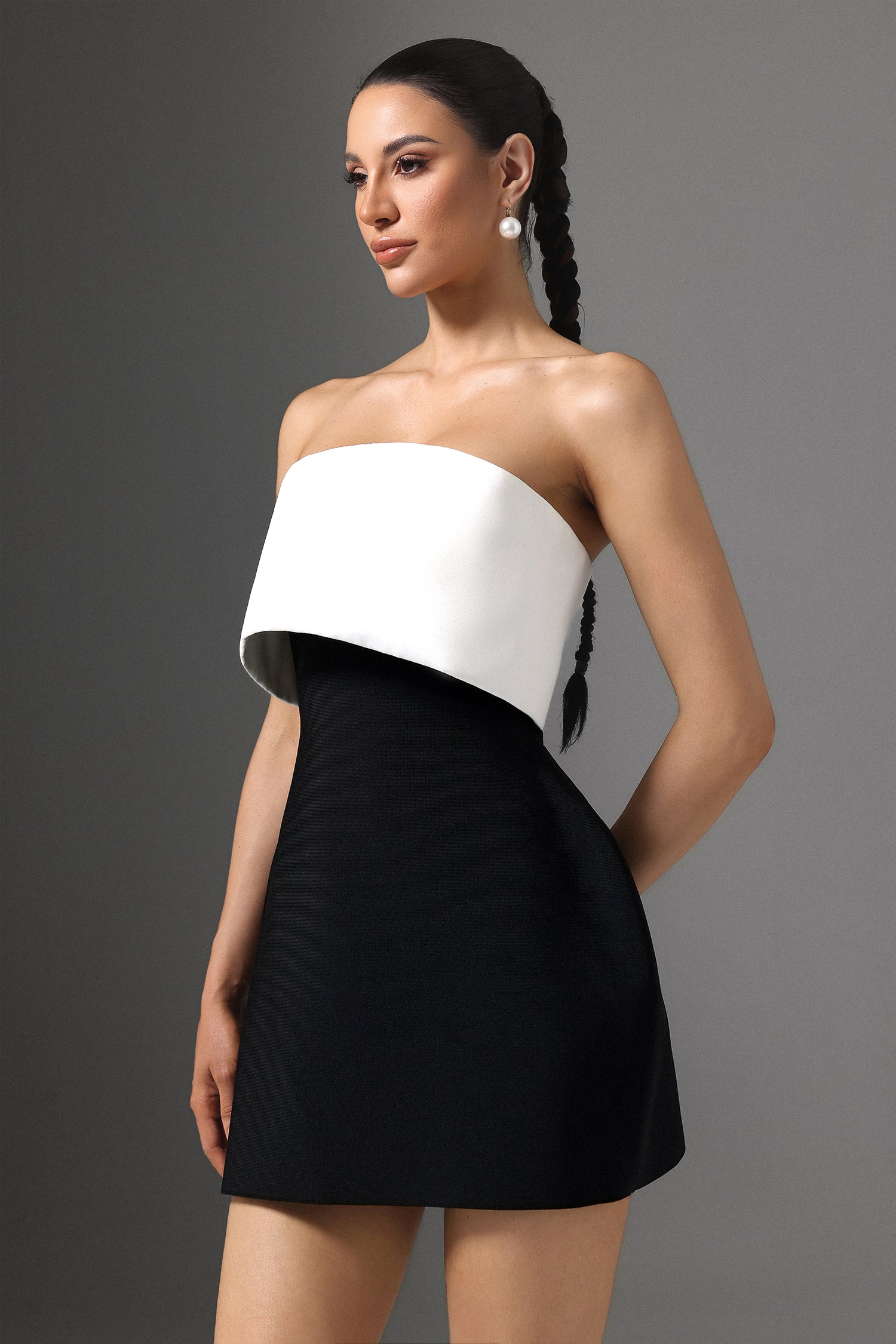 Rayna Strapless Bandage Mini Dress