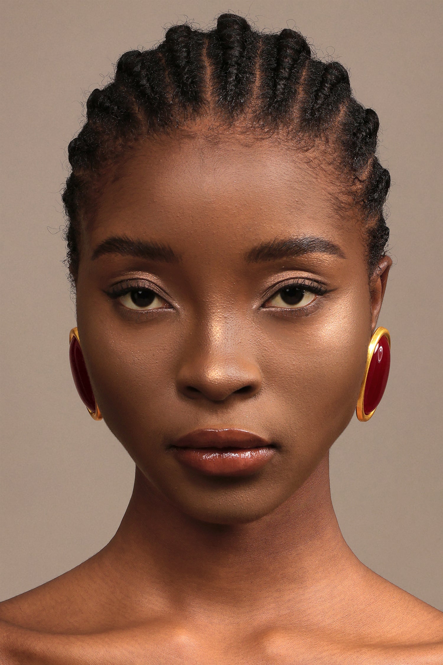 Pana Oval Maxi Earrings