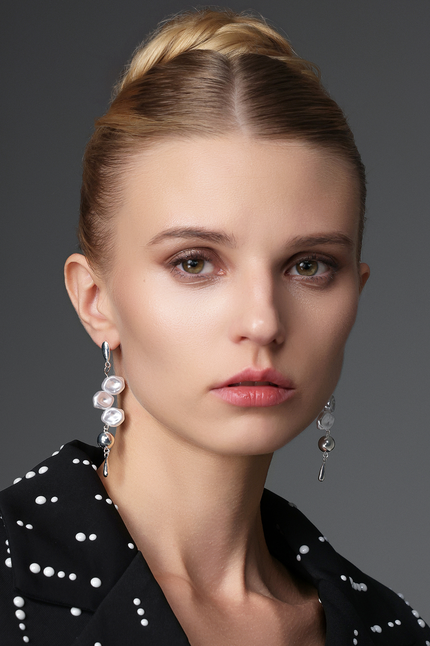 Kattin Irregular Droplet Earrings