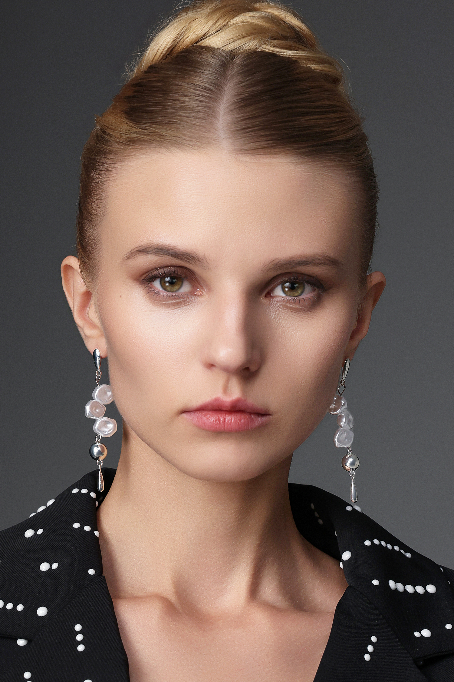 Kattin Irregular Droplet Earrings