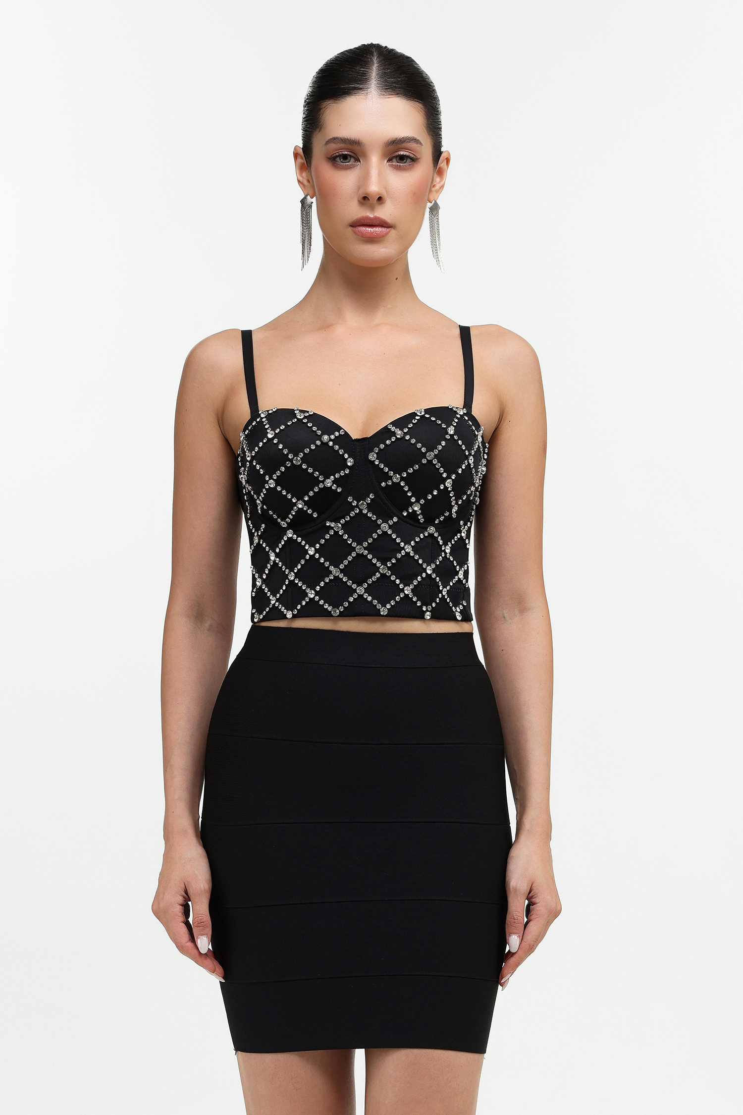 Teray Glamorous Contour Diamond Corset