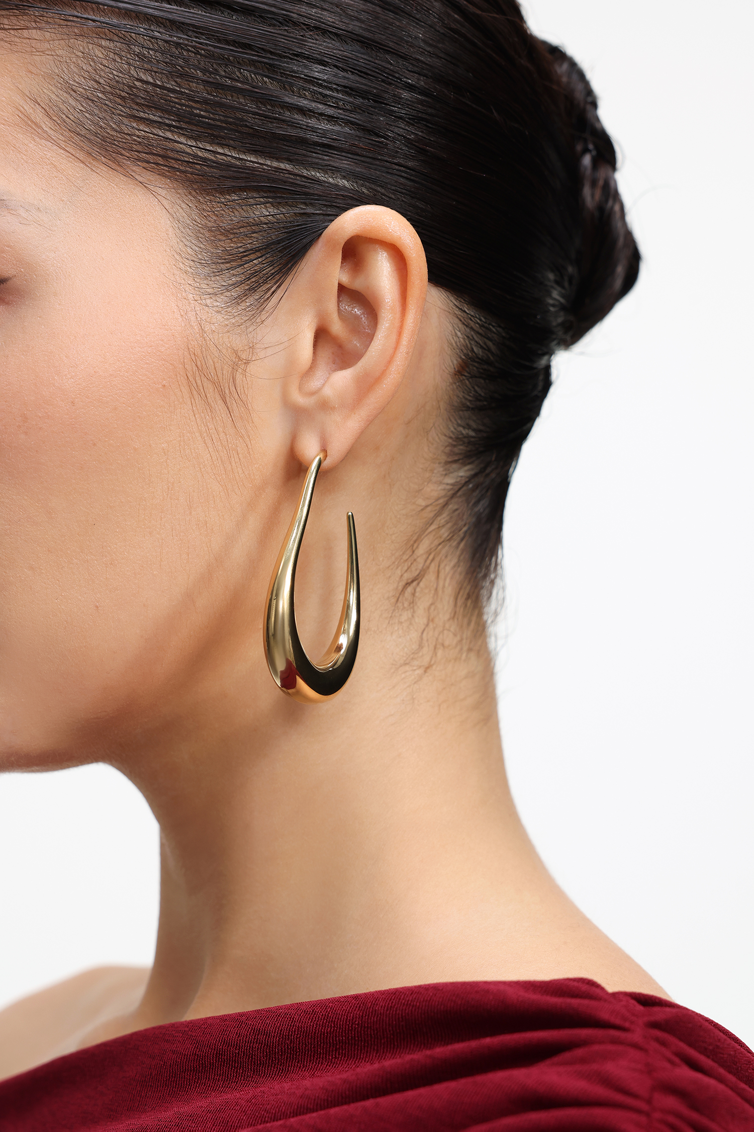 Lizbet  Geometry U Shaped Earrings