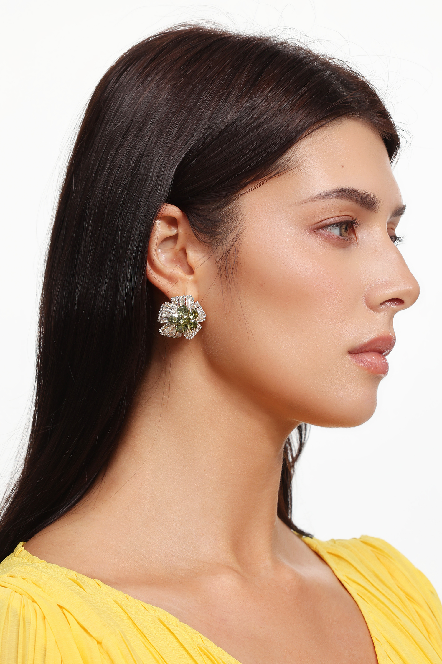 Nurda Flower Diamond Earrings