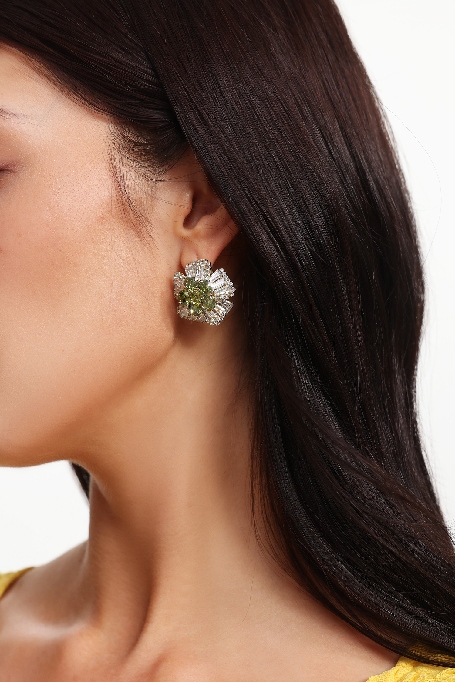 Nurda Flower Diamond Earrings