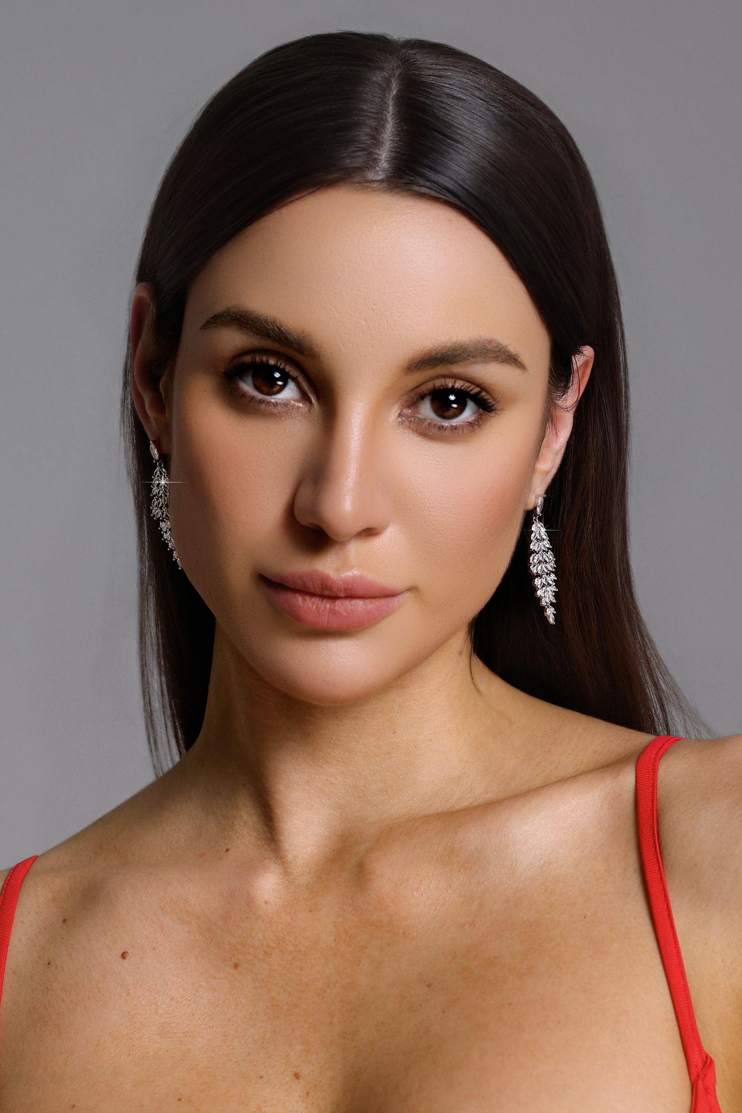 Lase Diamond Dangle Earrings