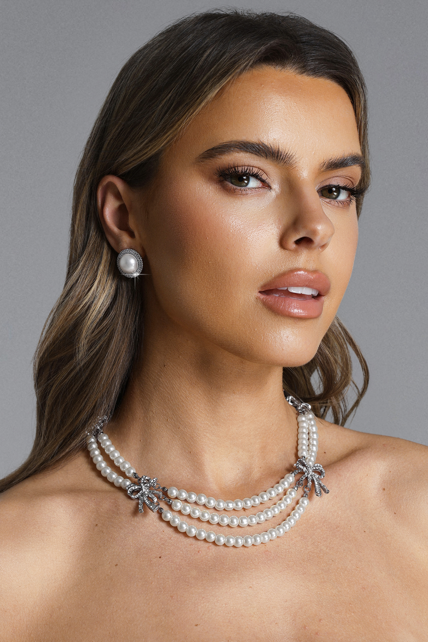 Zandy Pearl Diamond Earrings