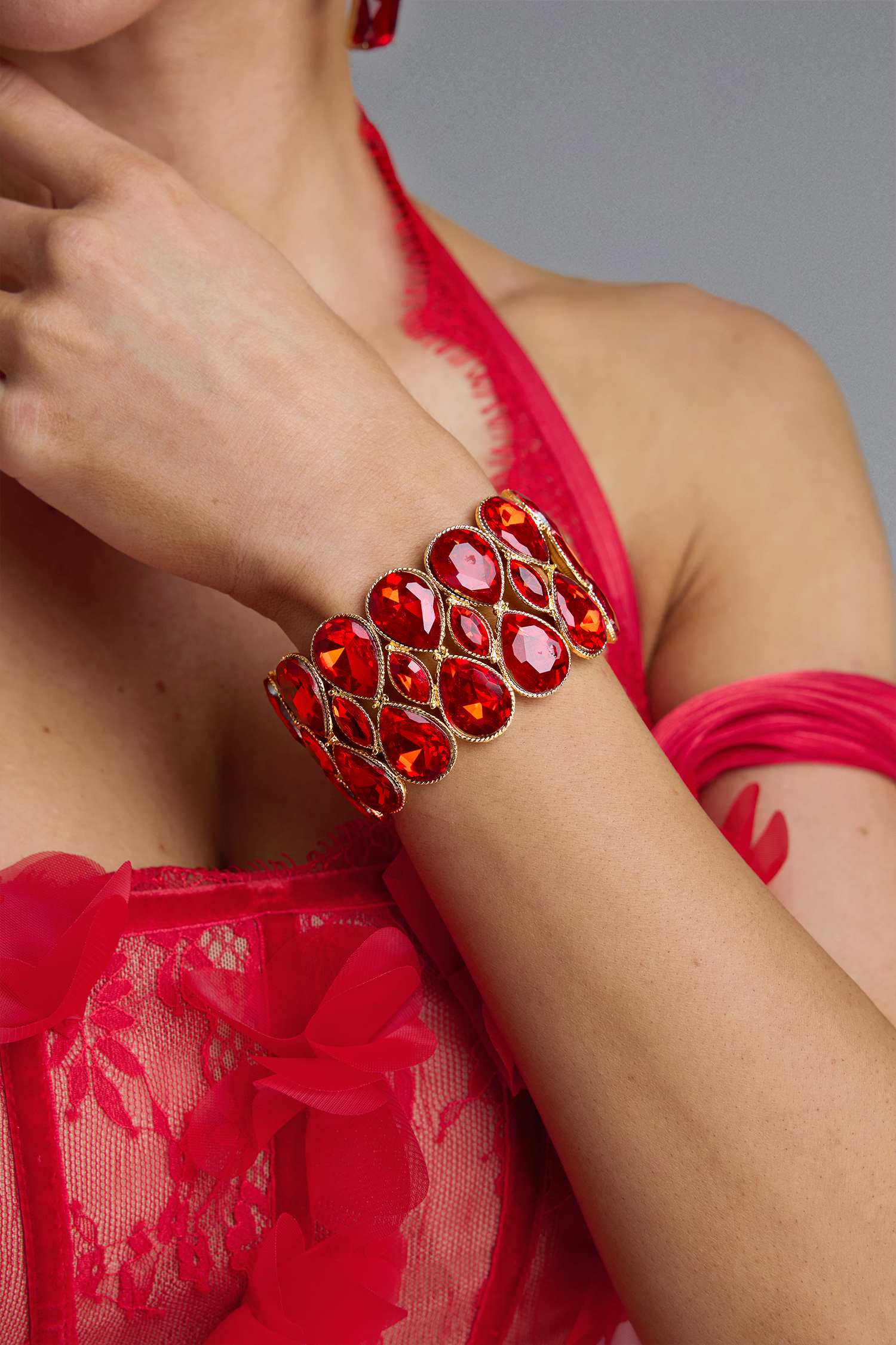 Kianala Multilayer Crystal Bracelet