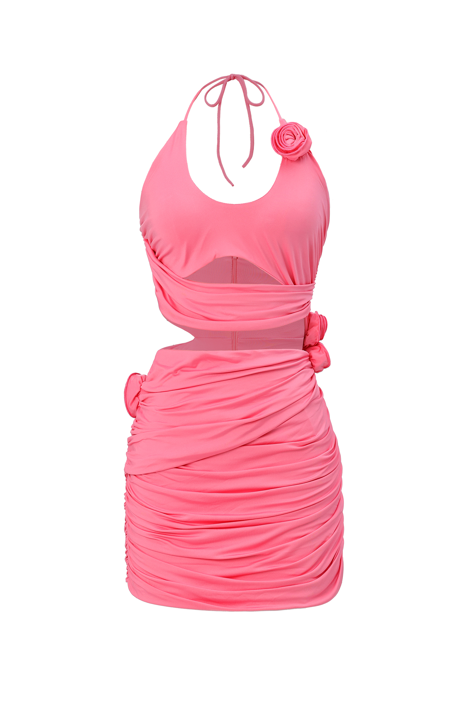 Falser Gerafftes Minikleid