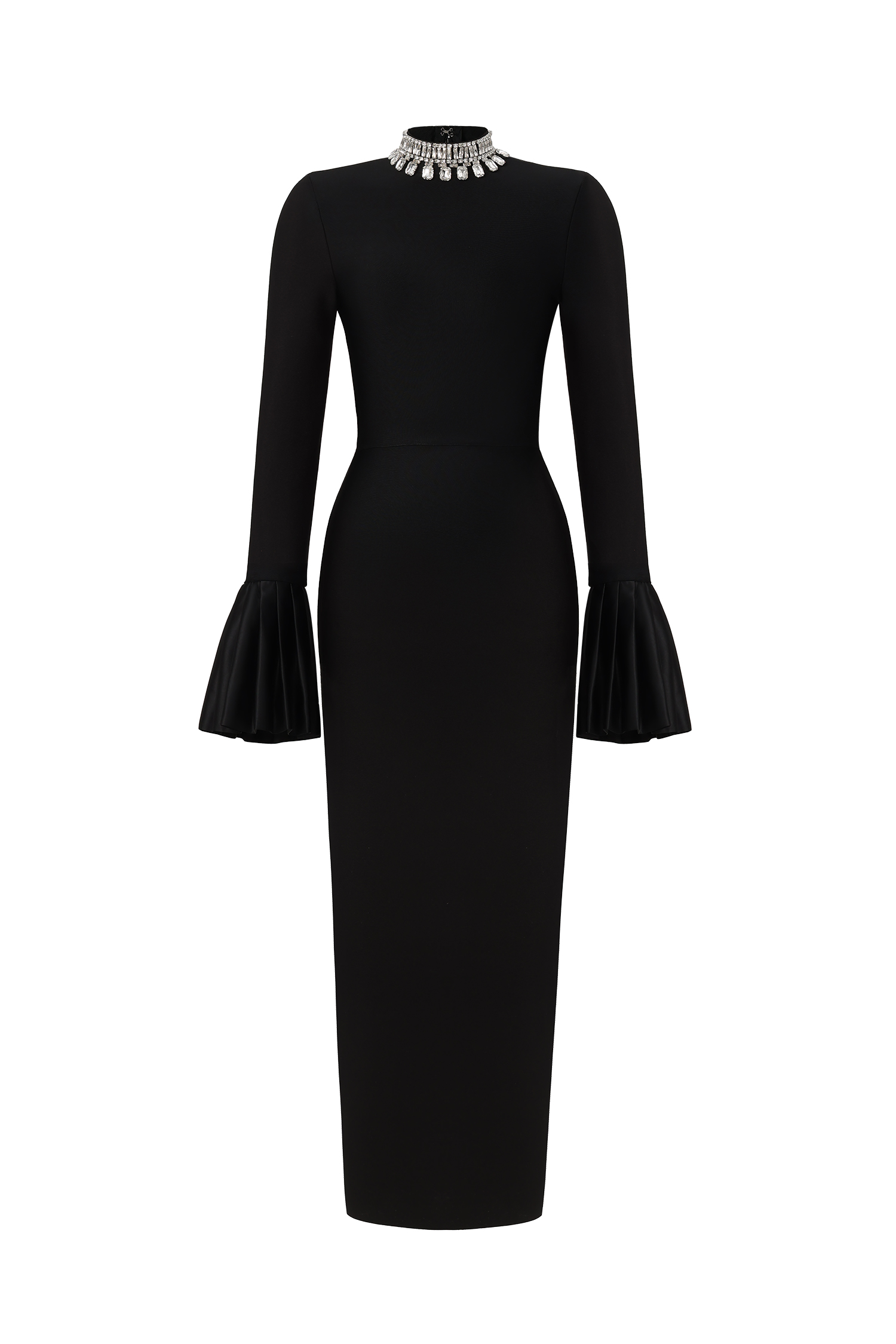 Virginie Diamante Bandage Maxi Dress