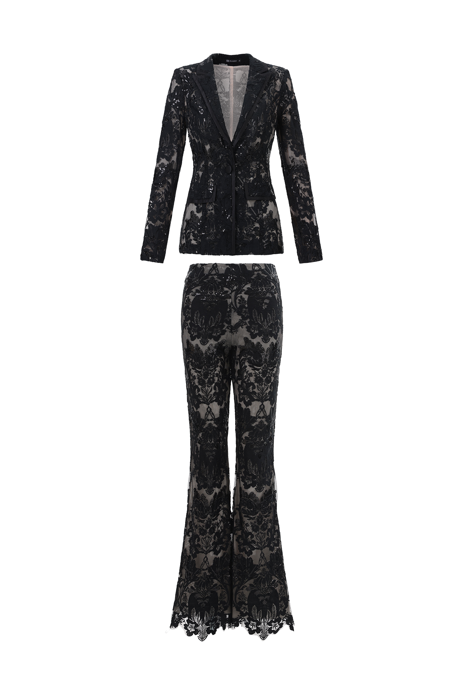Rola V-neck Lace Printing Suit