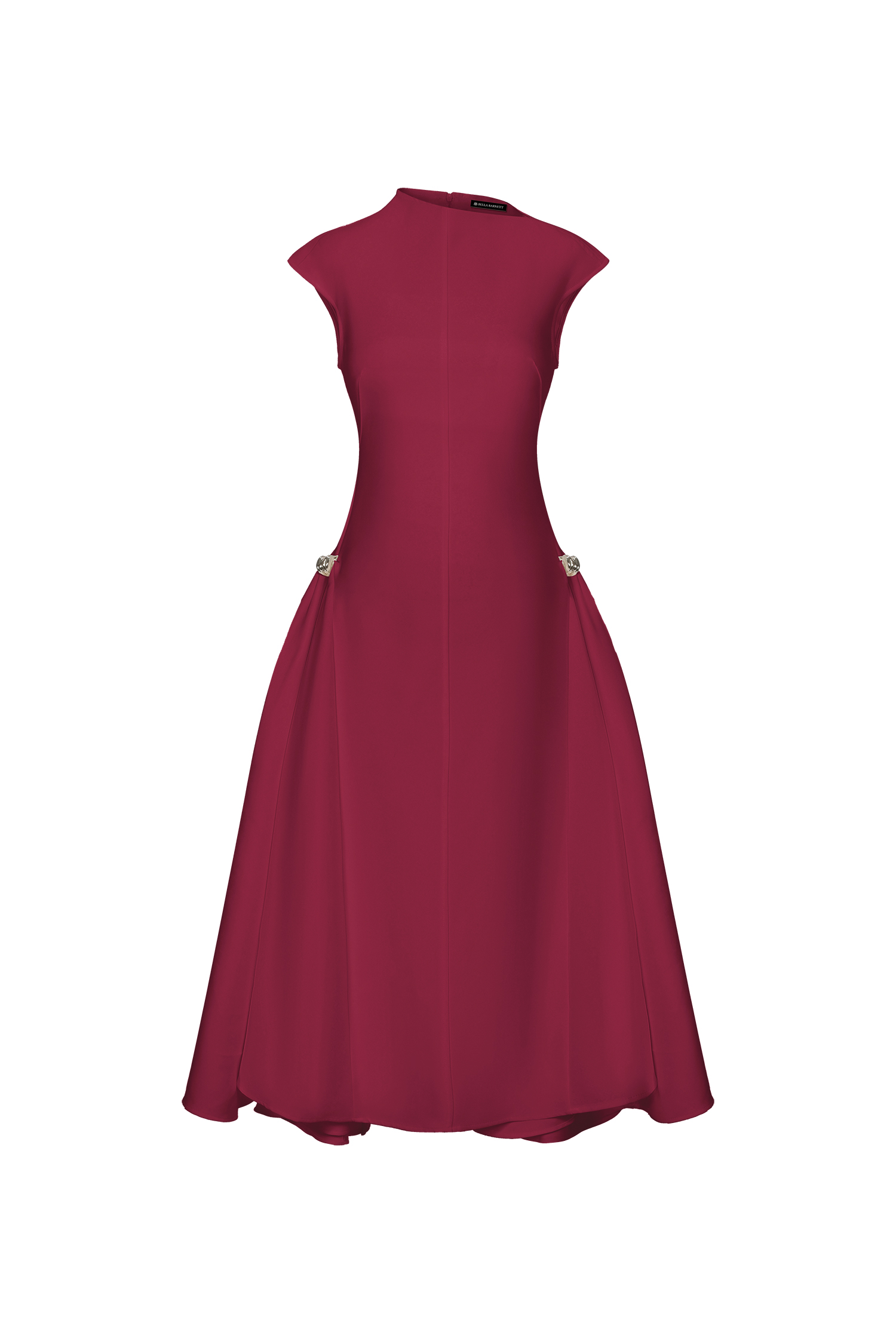 Paca Choker Sleeveless RosePink Maxi Dress