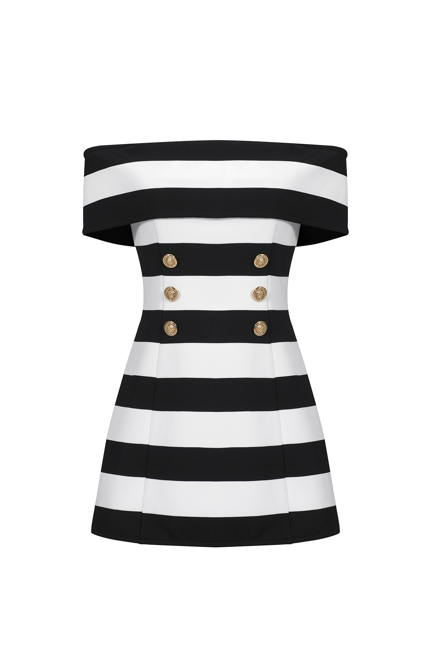 Yonce Off-the-Shoulder Bandage Mini Dress