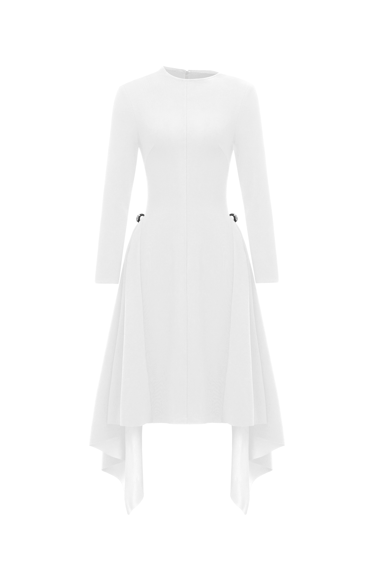 Sylvia Long Sleeves  Midi Dress