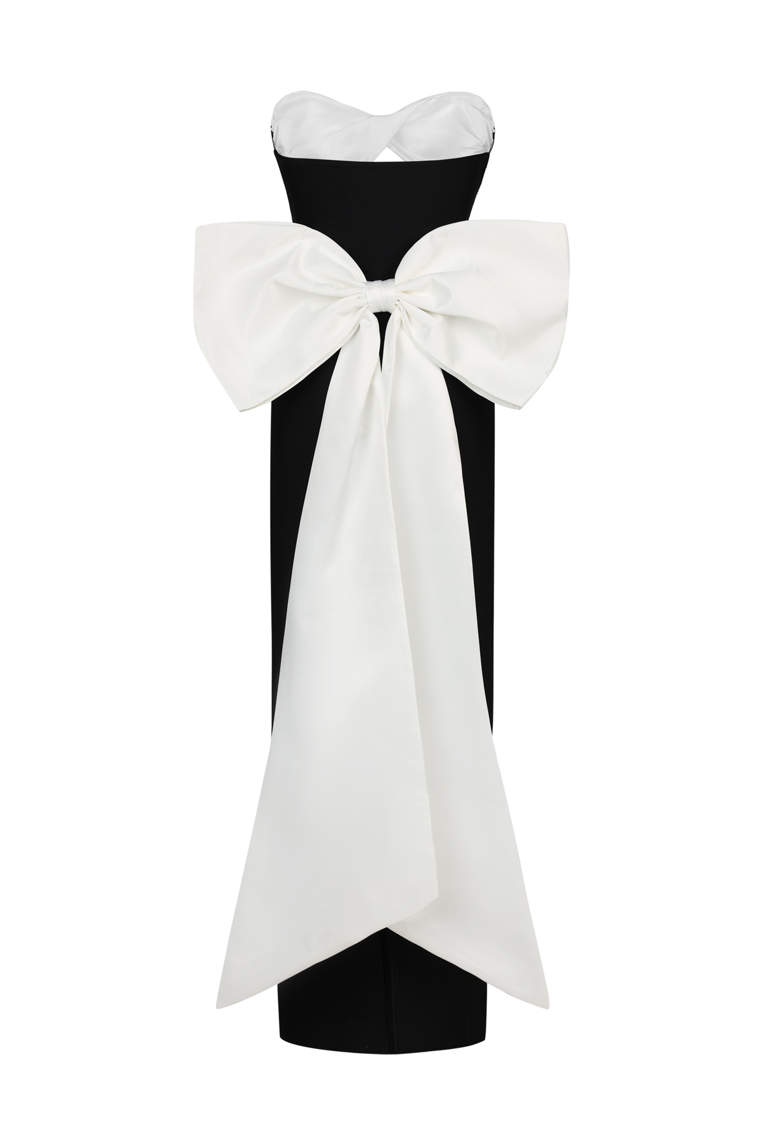 Raidah Sleeveless Bow Hollowed out Bandage Maxi Dress