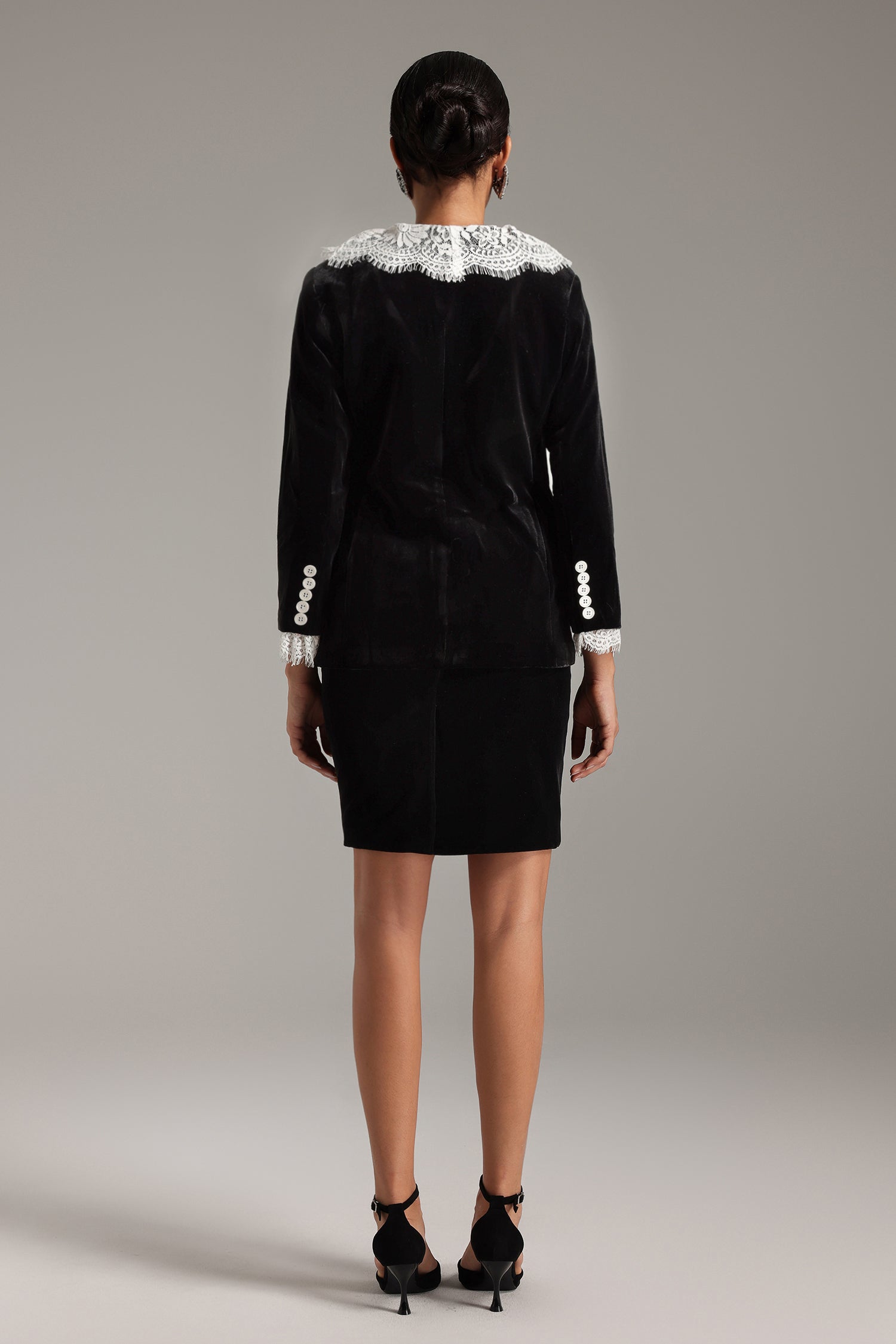 Dlasa Patchwork Lace Jacket