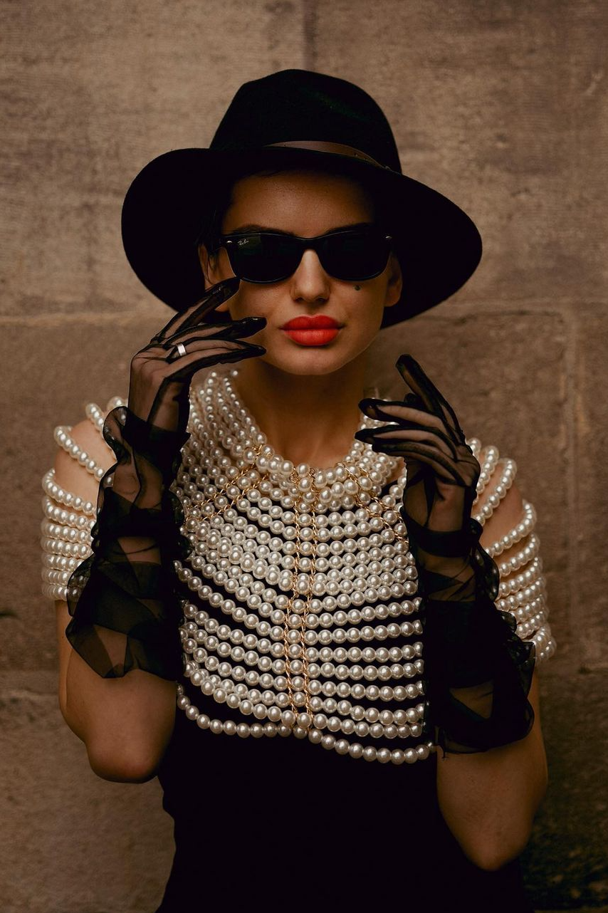 natia_natsi - Pearl Shawl Top