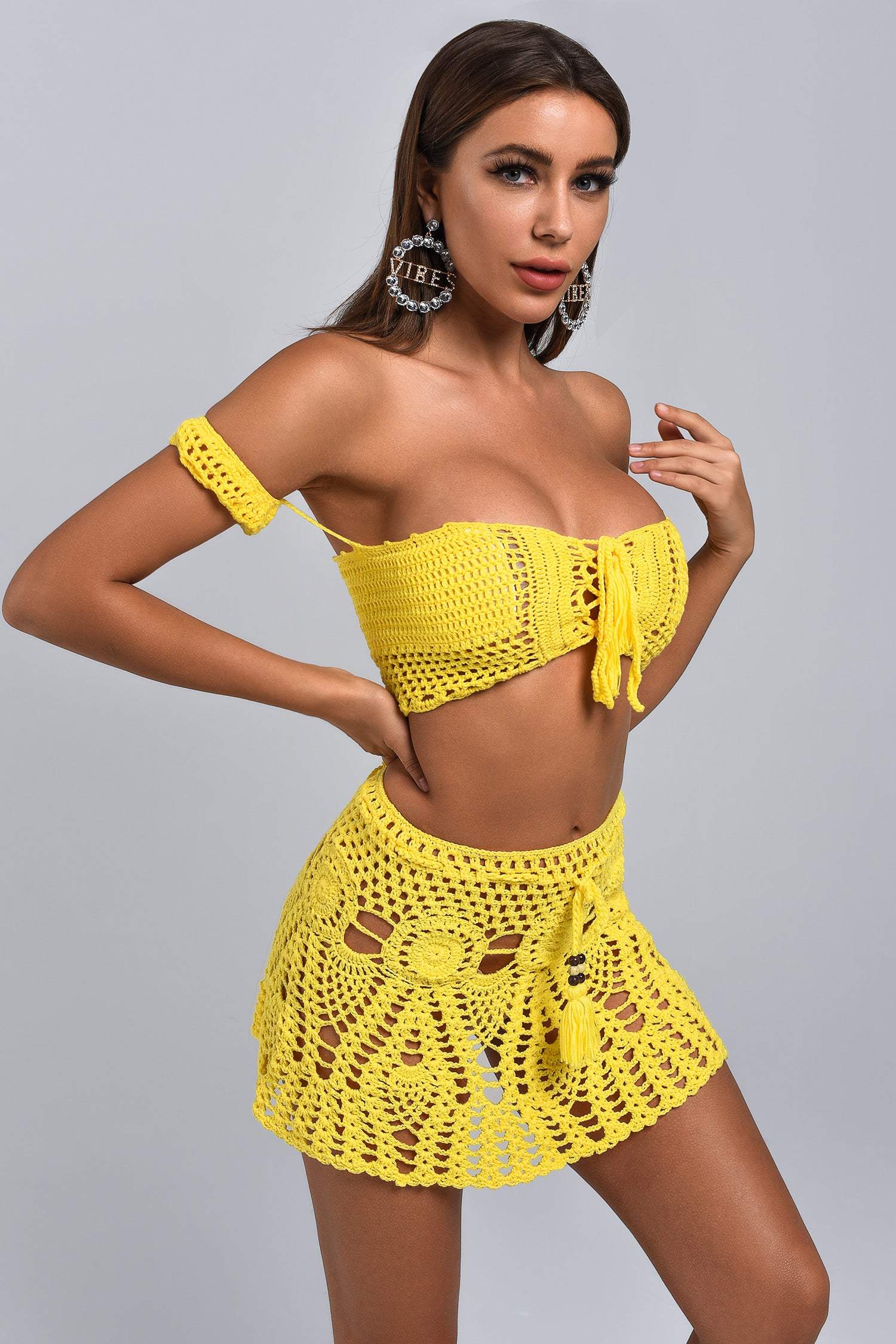 Shenali Gehäkeltes Set