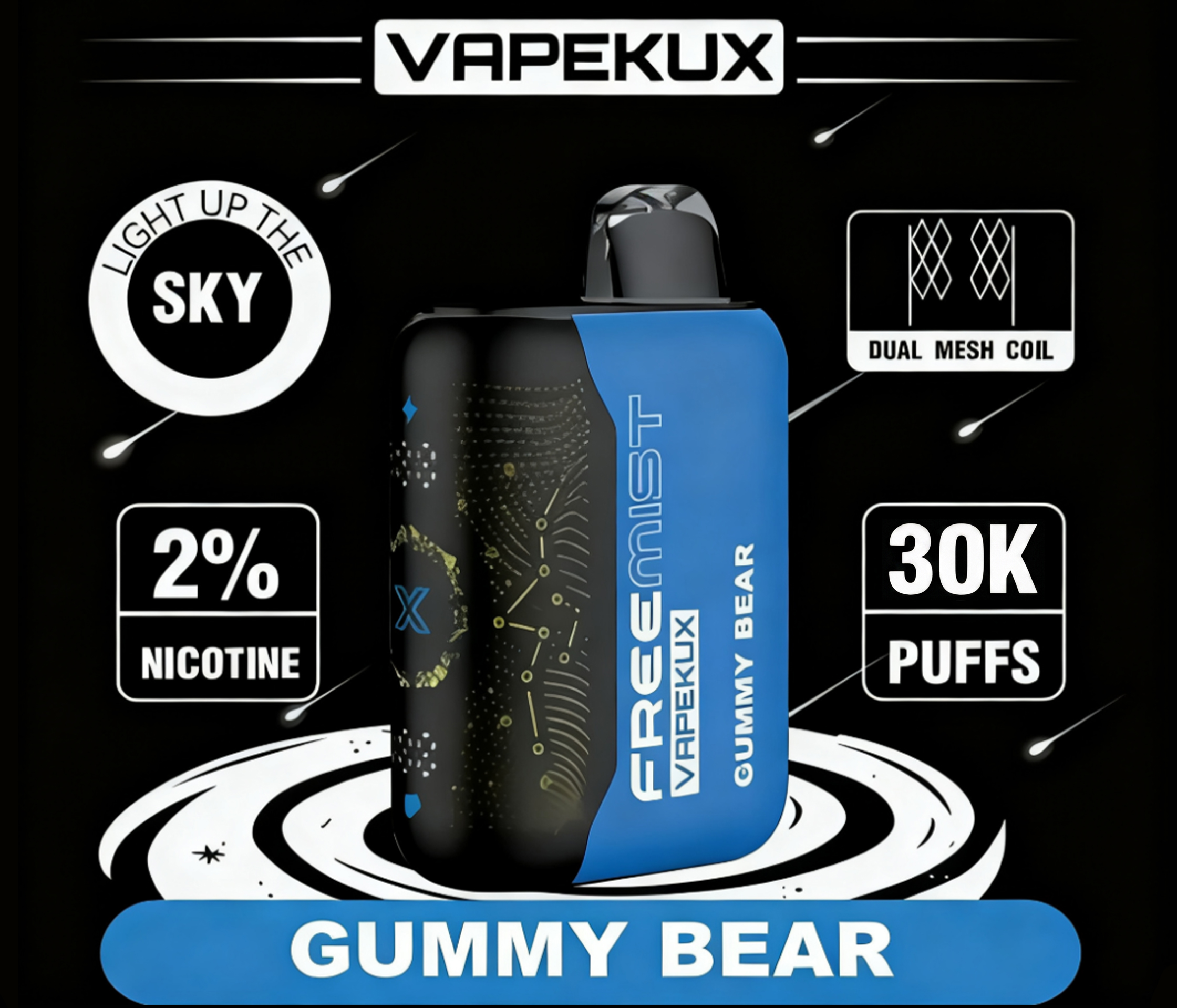 FREEMIST- 30000 PUFFS