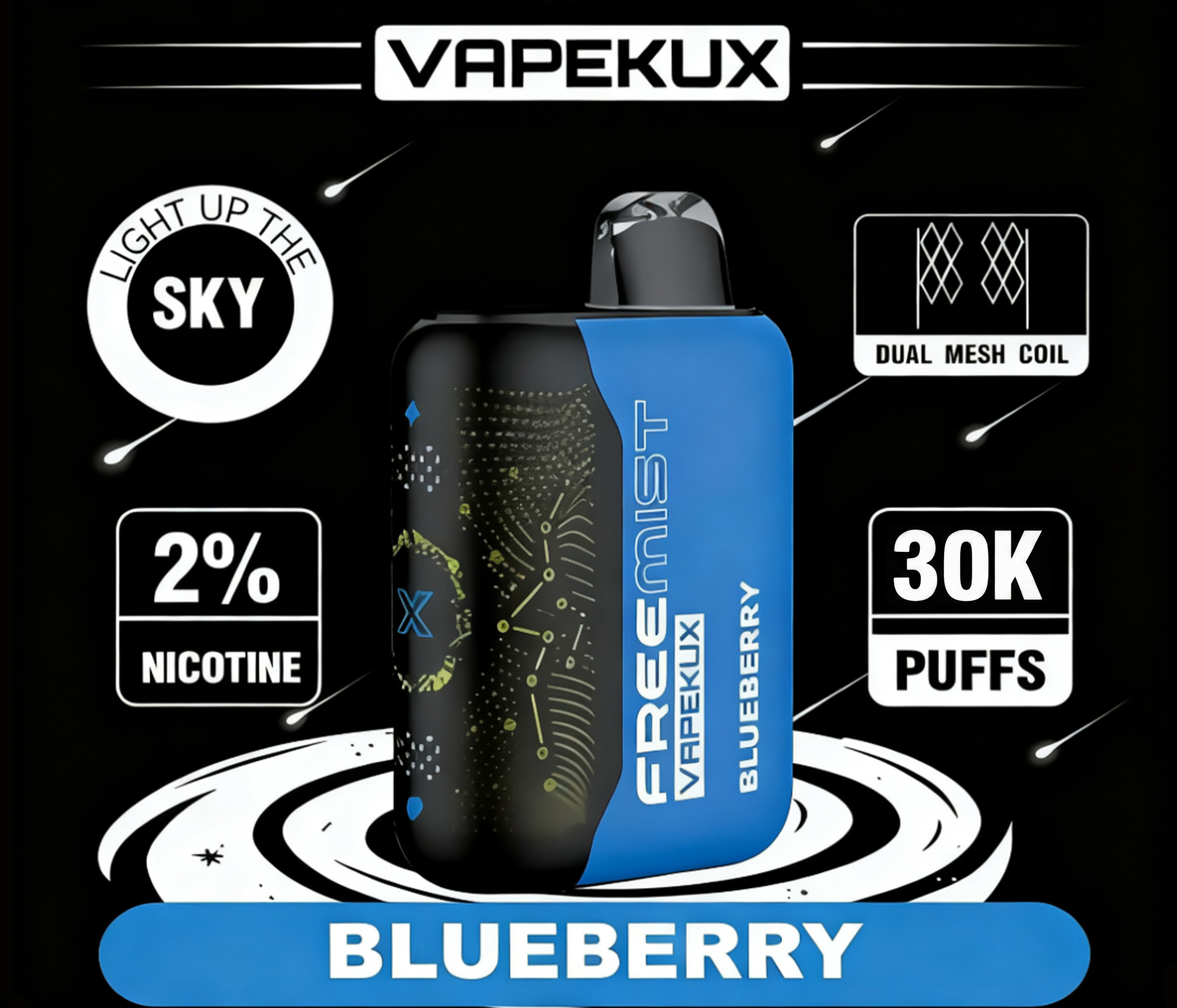 FREEMIST- 30000 PUFFS