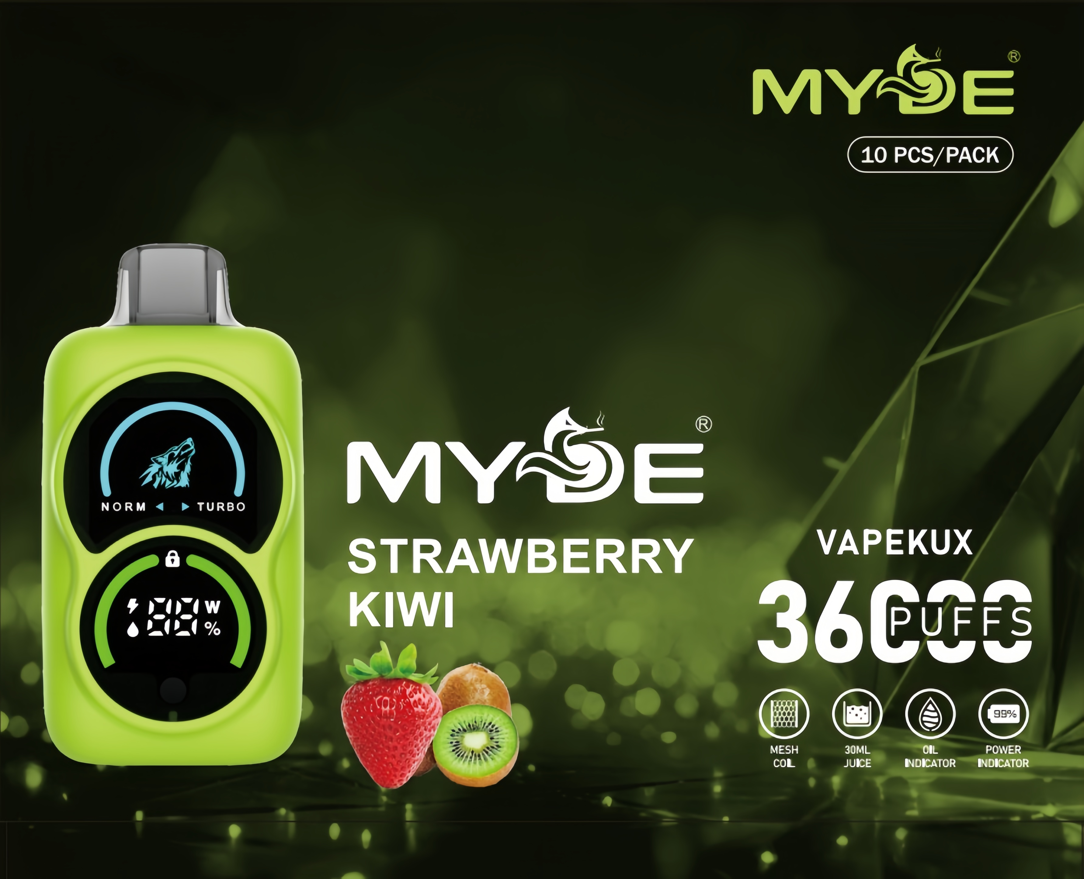 MYDE-36000 PUFFS
