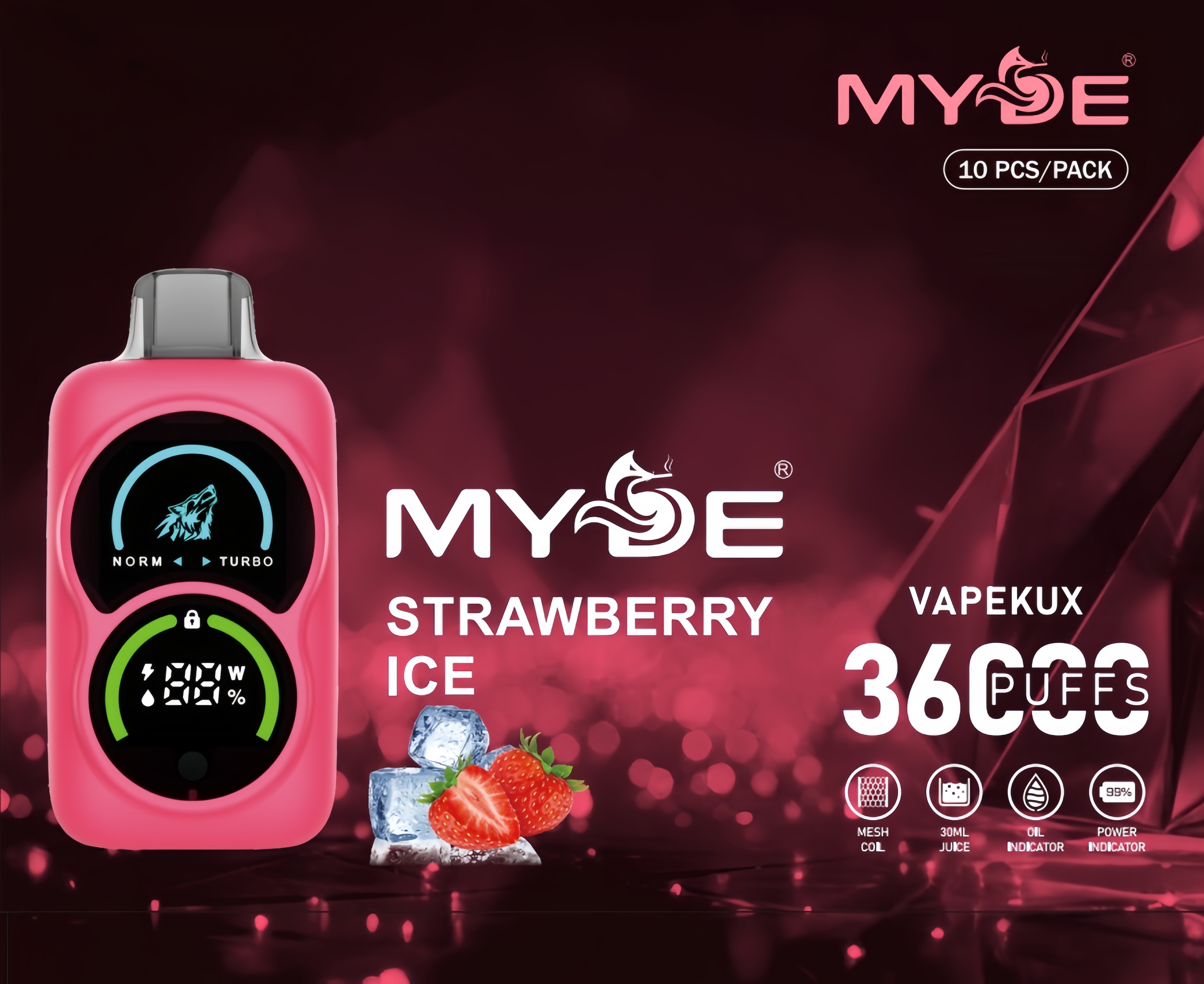 MYDE-36000 PUFFS