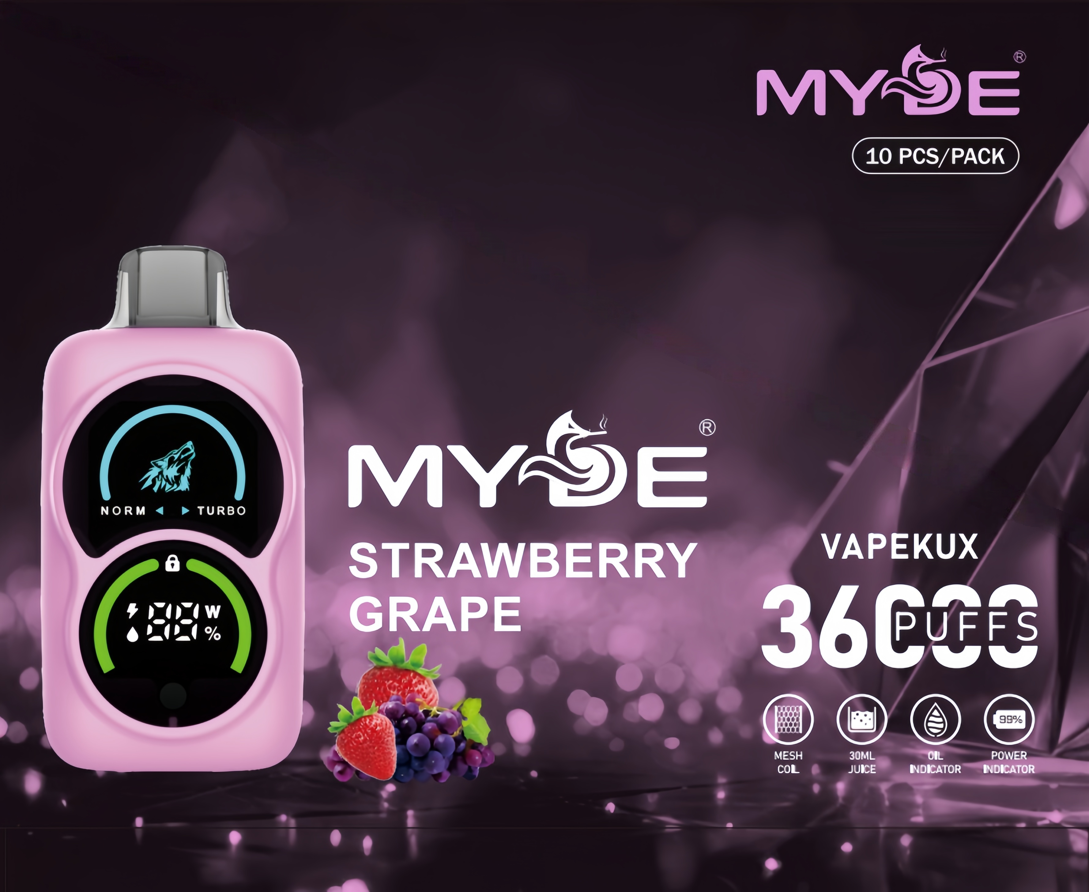 MYDE-36000 PUFFS