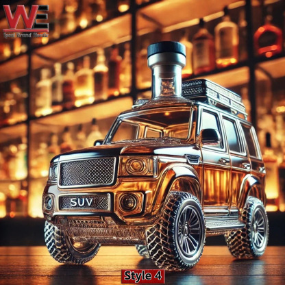 Jeep Whiskey Bottle