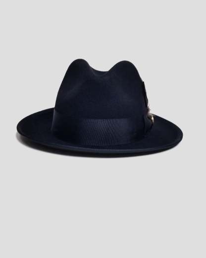 Trilby Fedora Hat -Black