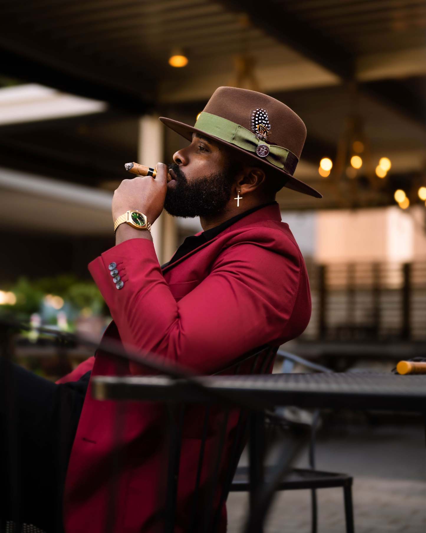 James Fedora Hat -Brown