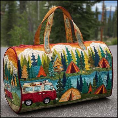 Cozy Camper Quilted Duffle Bag GFTOMA3476