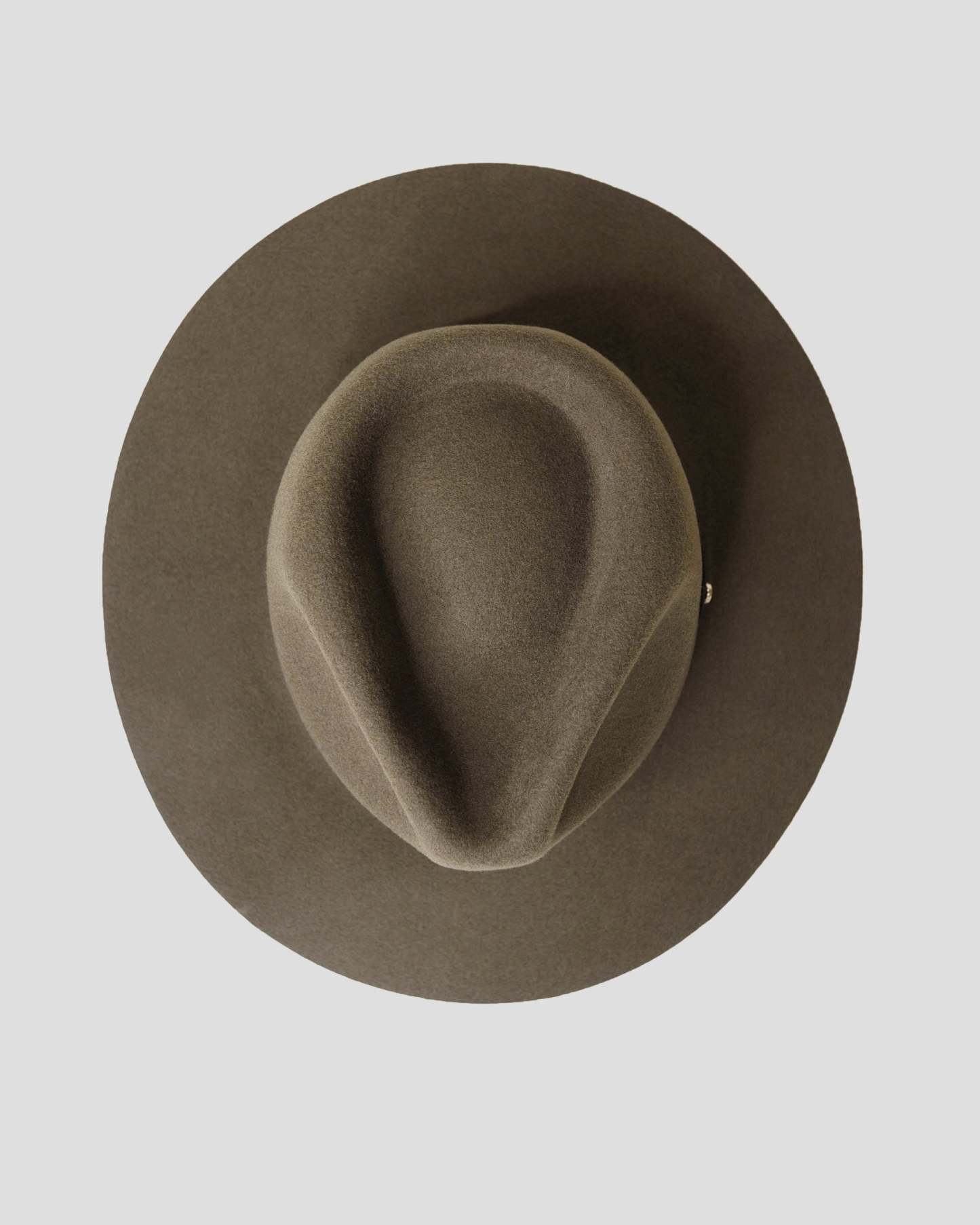 Geoffery Fedora Hat  -Dark Olive