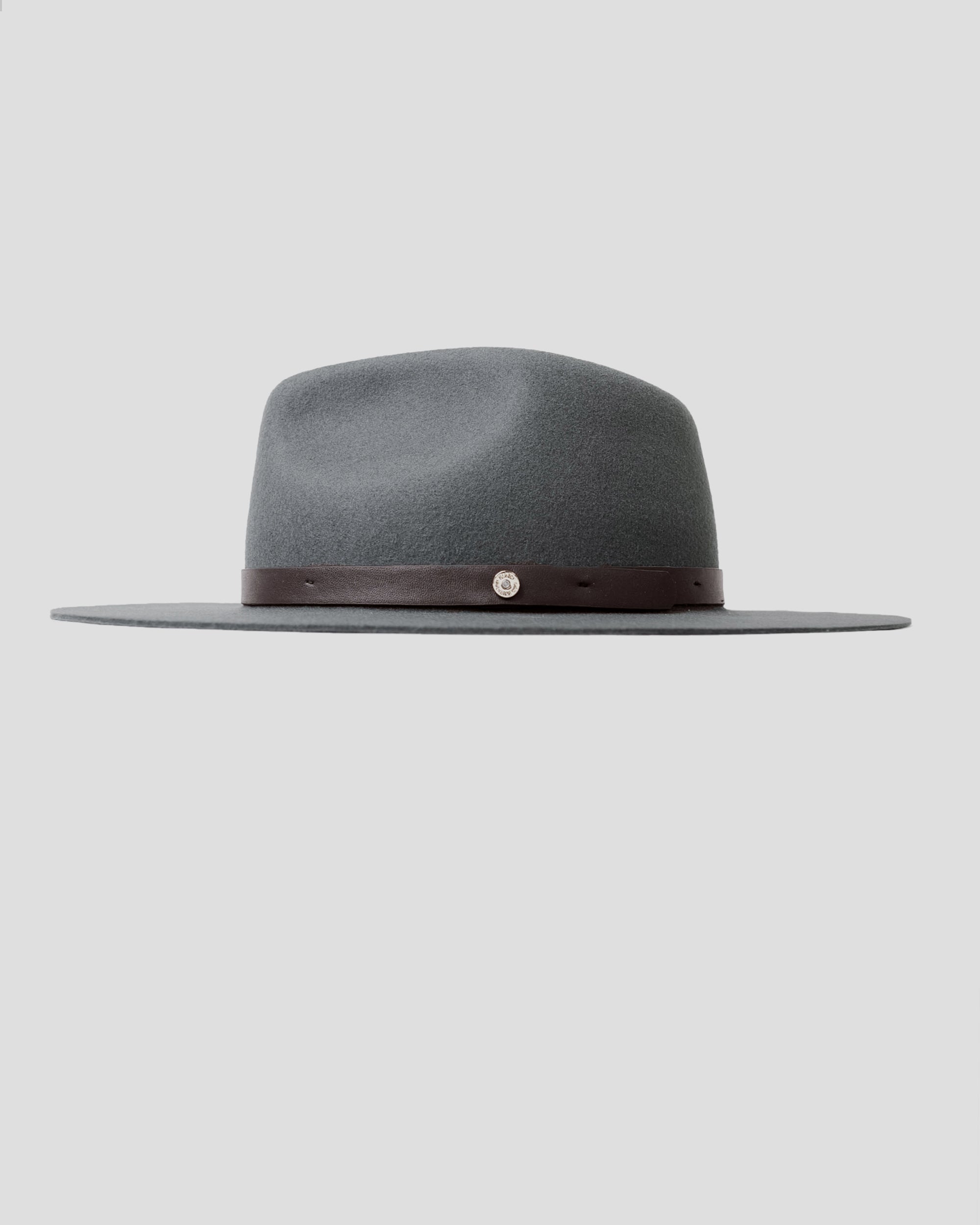 Geoffery Fedora Hat -Dark Grey