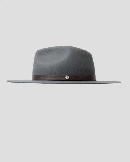 Geoffery Fedora Hat -Dark Grey
