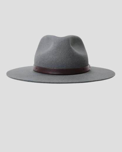 Geoffery Fedora Hat -Dark Grey