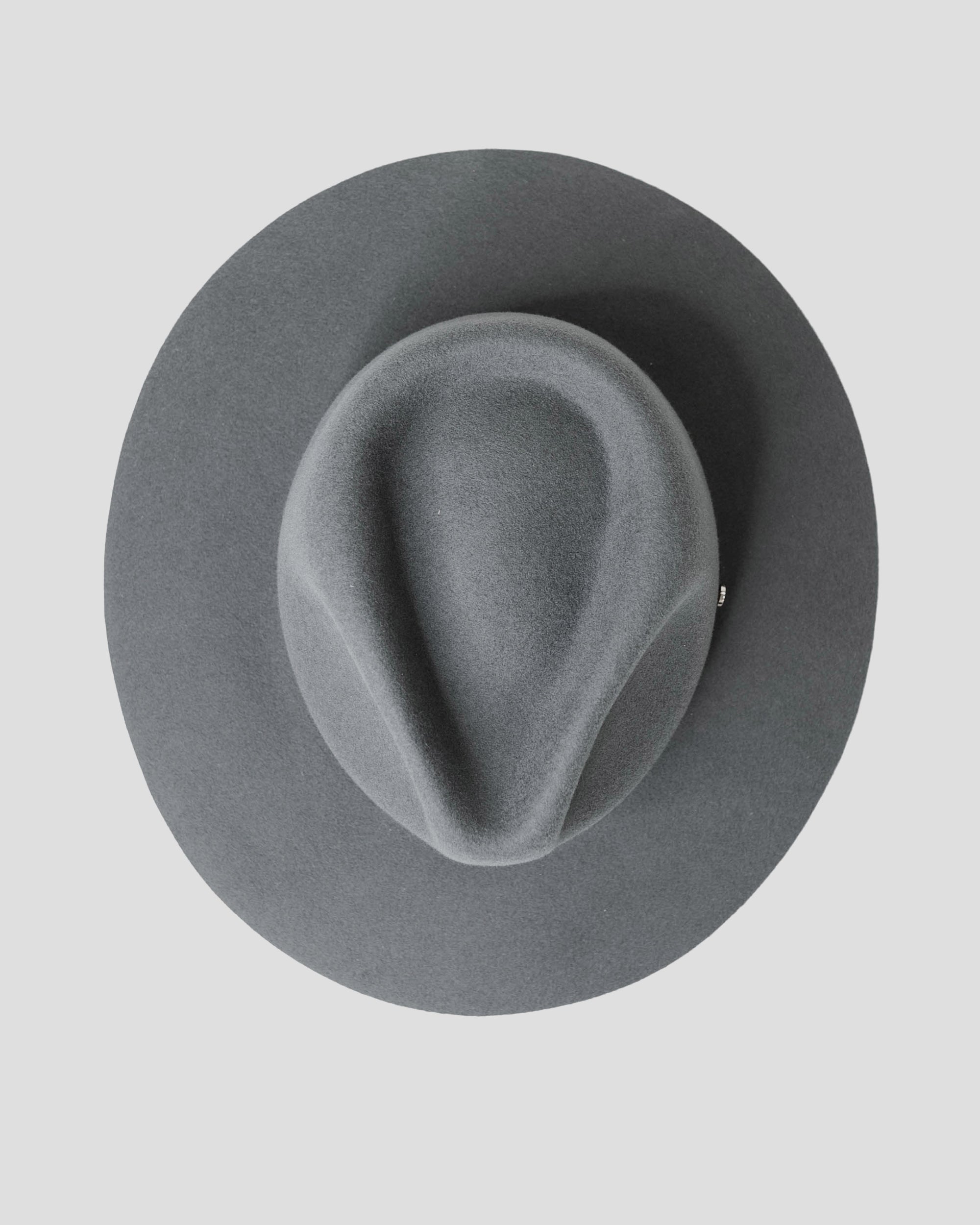 Geoffery Fedora Hat -Dark Grey