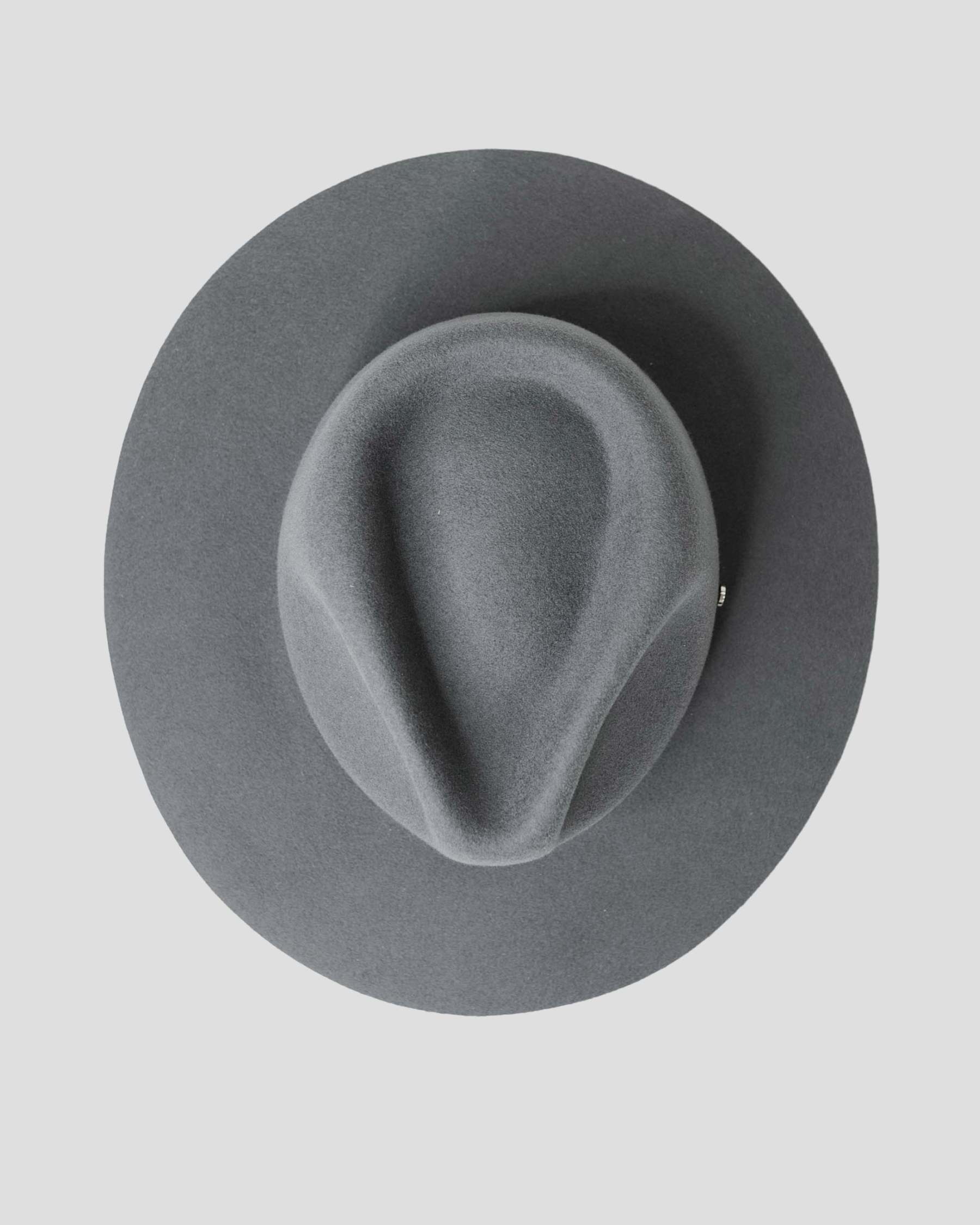 Geoffery Fedora Hat -Dark Grey