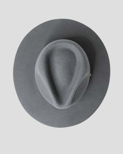Geoffery Fedora Hat -Dark Grey