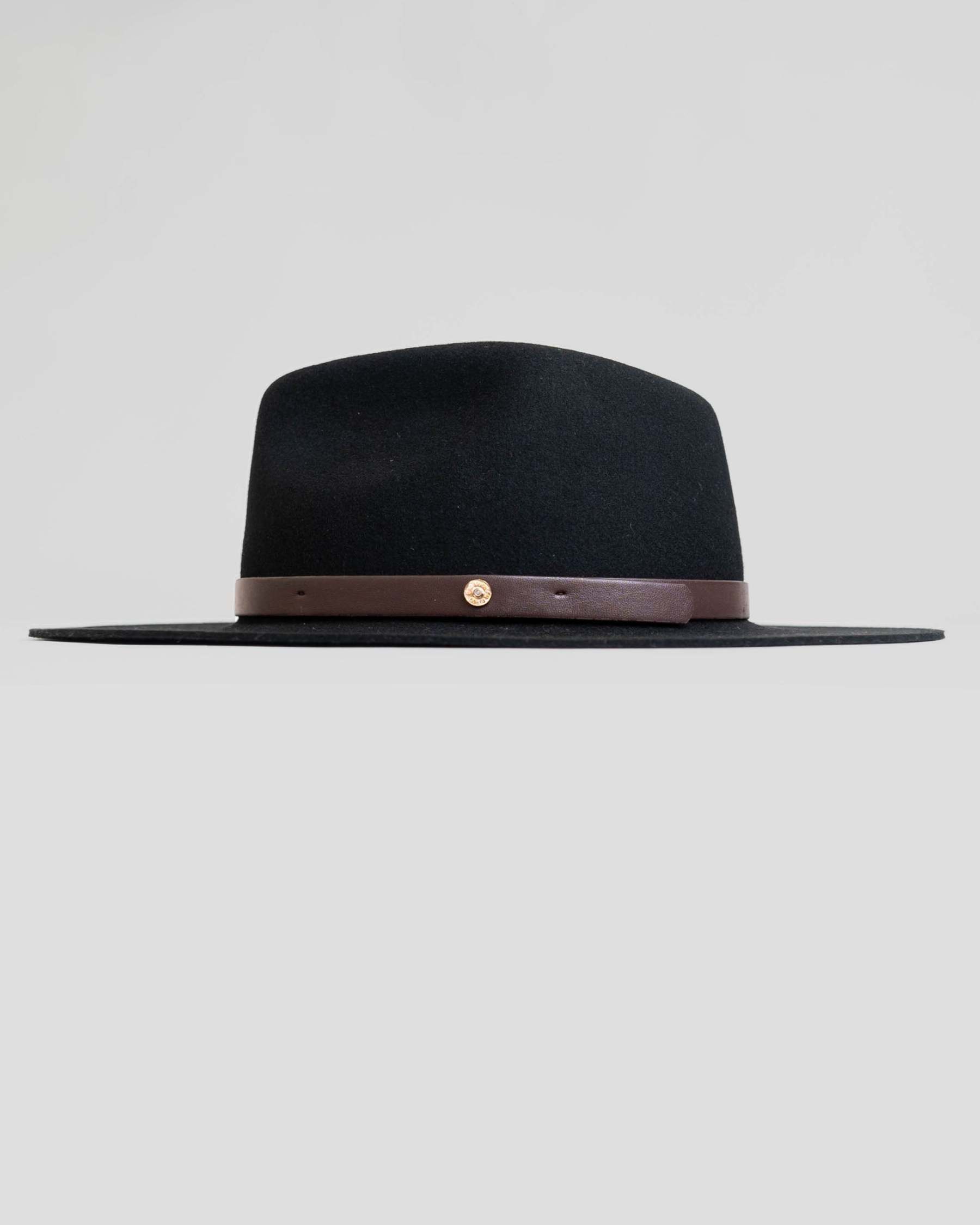 Geoffery Fedora Hat -Black