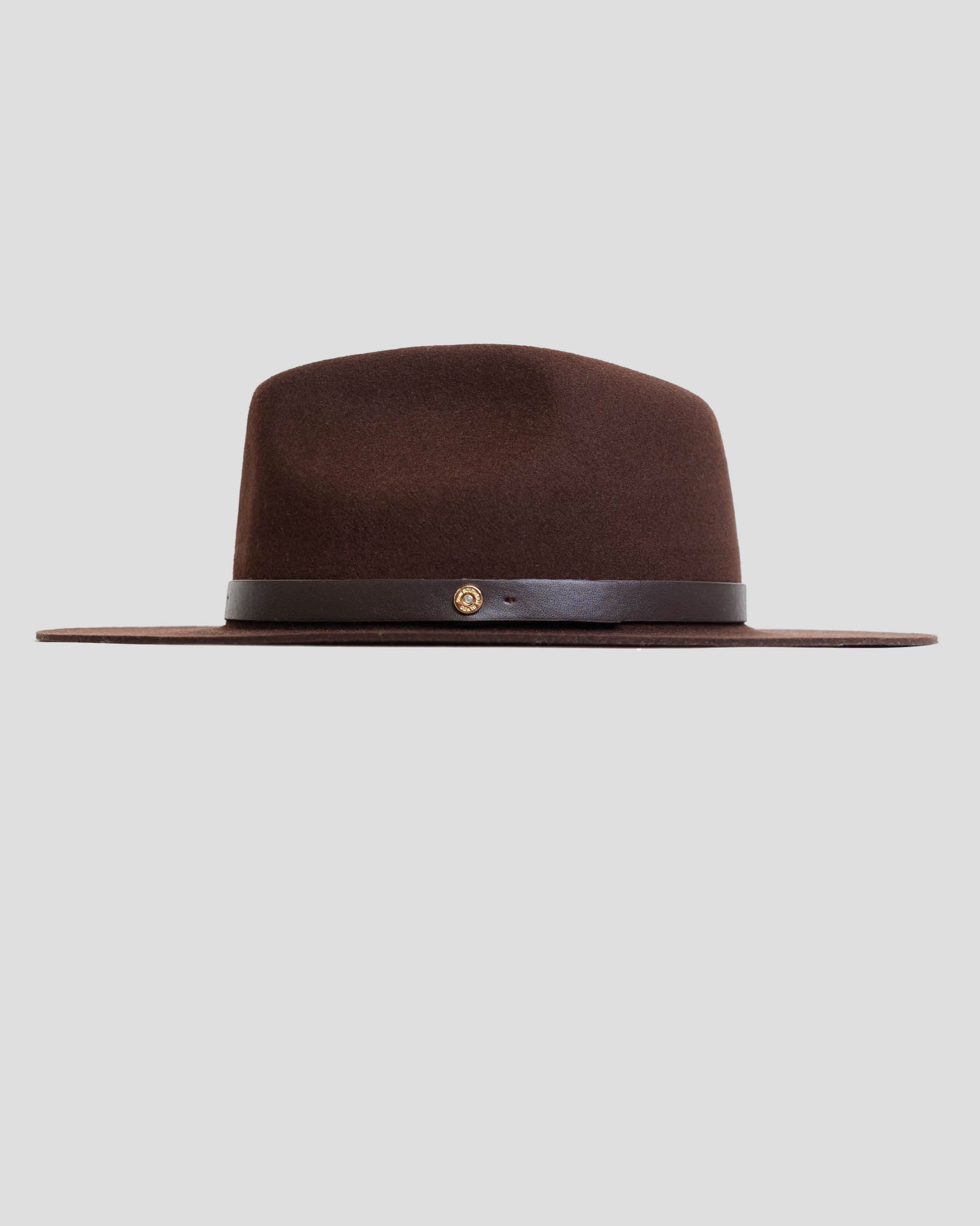 Geoffery Fedora Hat -Brown
