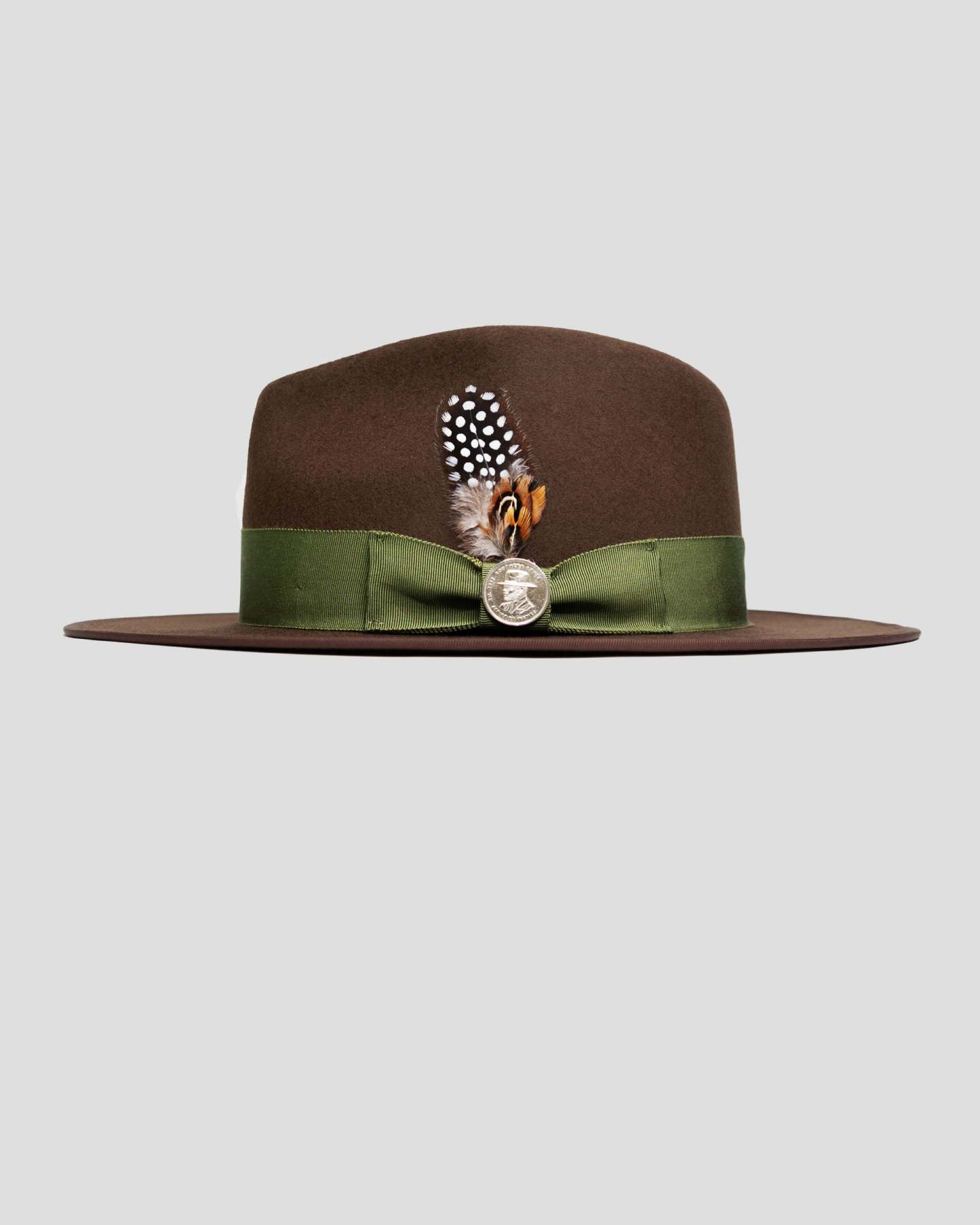 James Fedora Hat -Brown