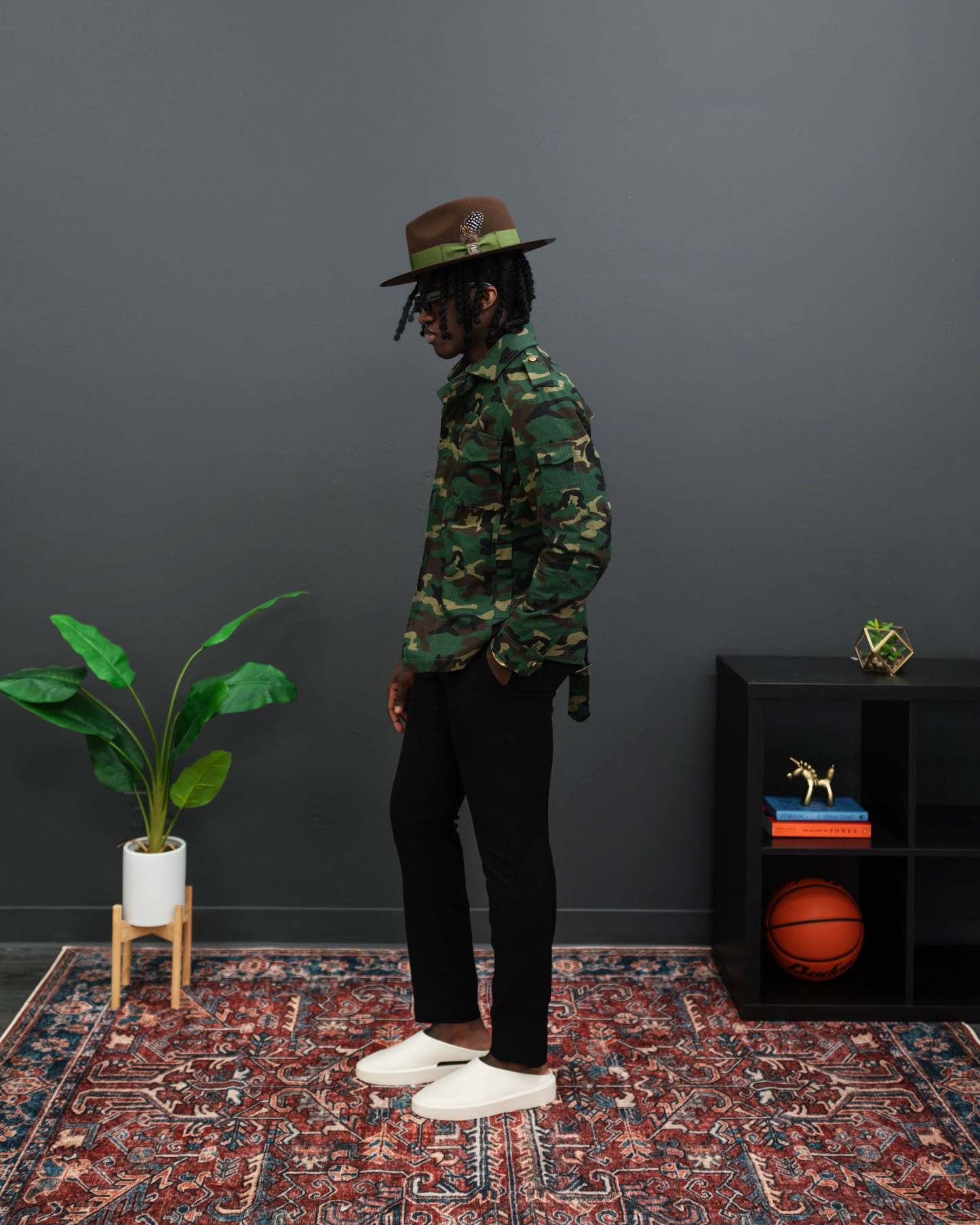 James Fedora Hat -Brown