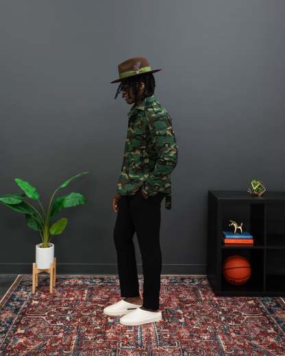 James Fedora Hat -Brown