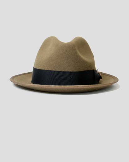 Trilby Fedora Hat -Dark Olive
