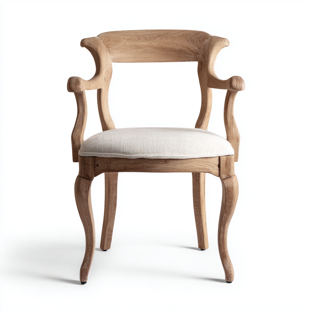 Poltrona Da Giardino - Legno-Tessuto - 60X55X88 Cm - Beige-Legno Naturale - Design Classico - Per Esterno-Airyene