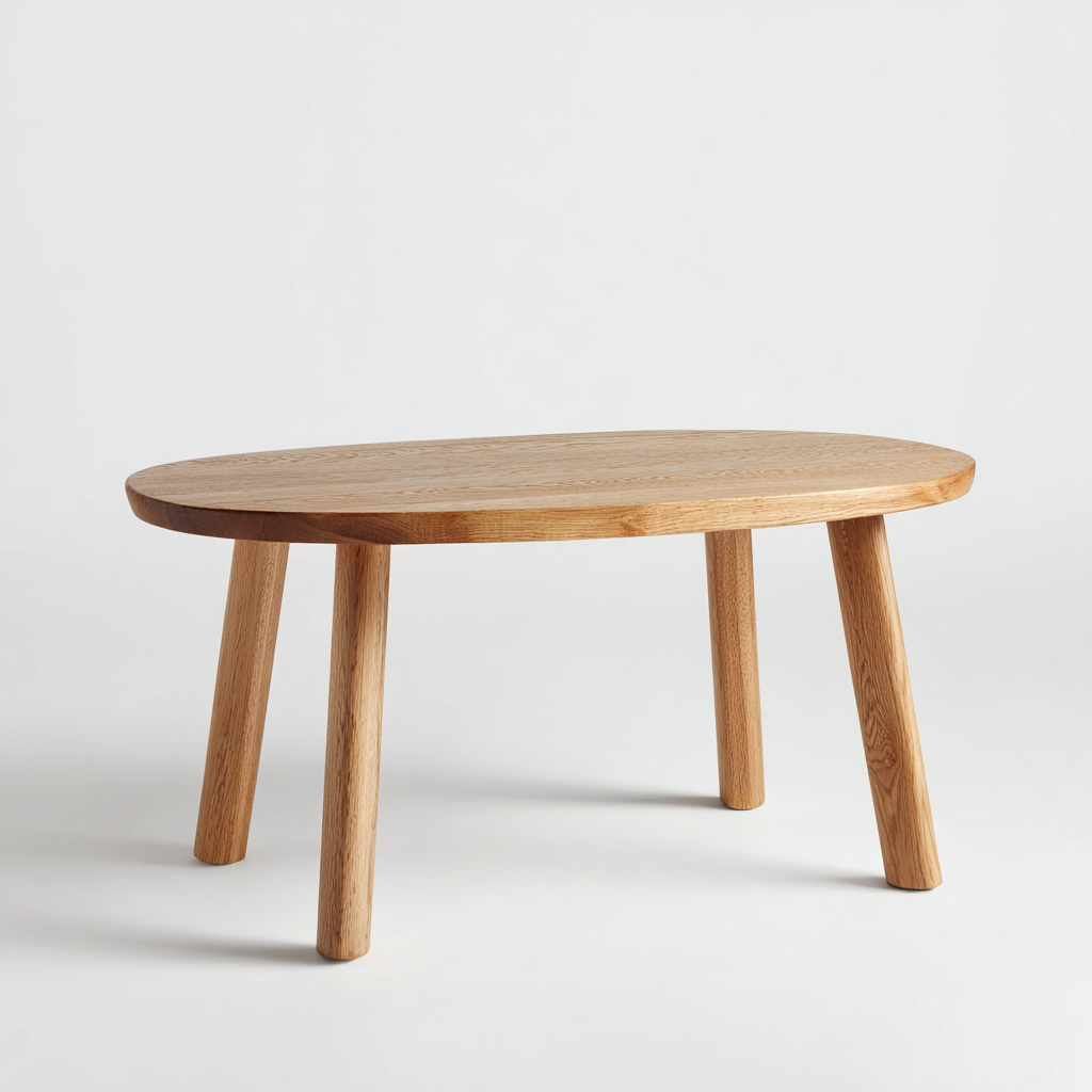 Tavolo Da Giardino - Legno - 100X65X48 Cm - Legno Naturale - Design Moderno - Per Esterno-Airyene