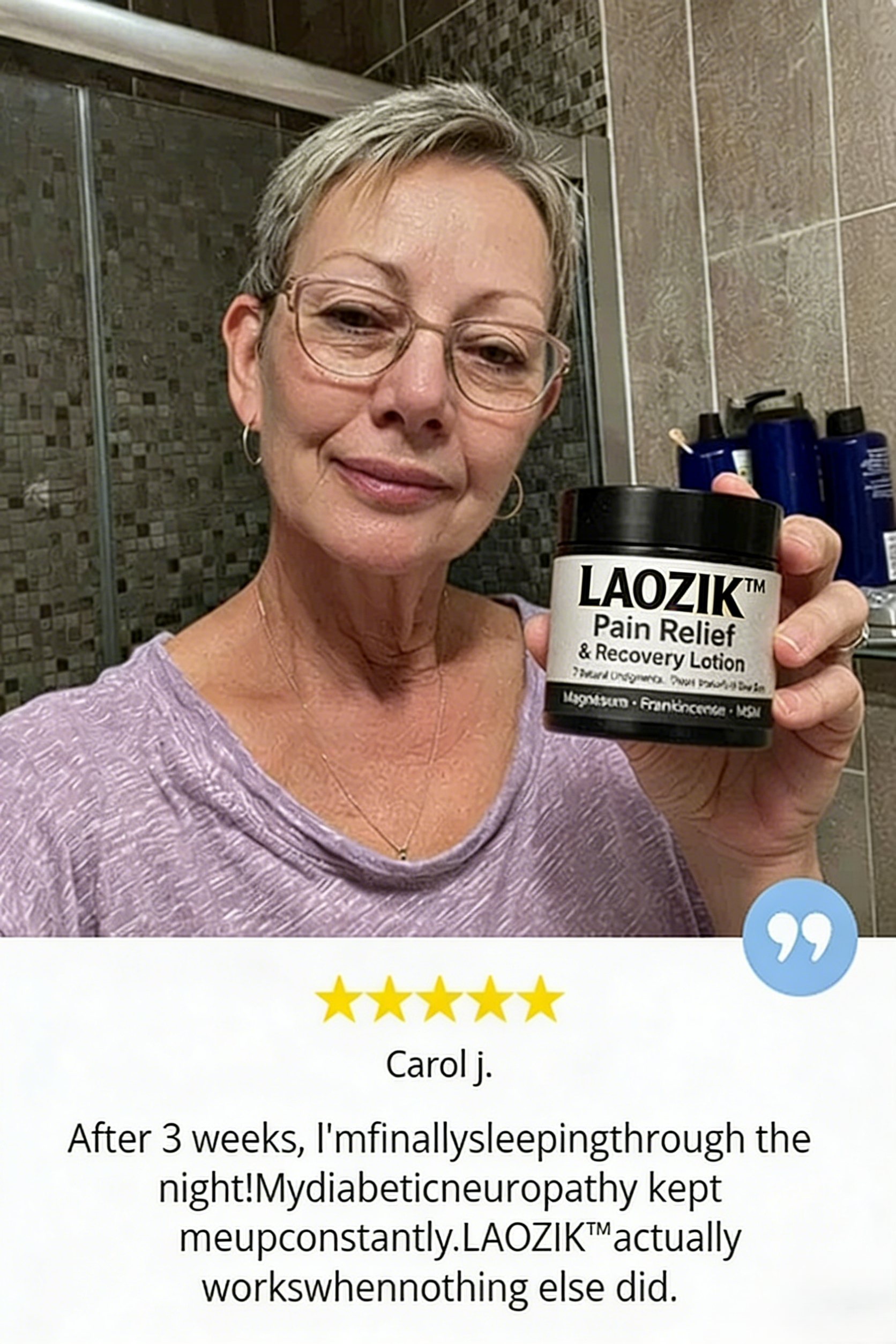 LAOZIK Neuropathy Pain Relief & Repair Lotion image LAOZIK Neuropathy Pain Relief & Repair Lotion