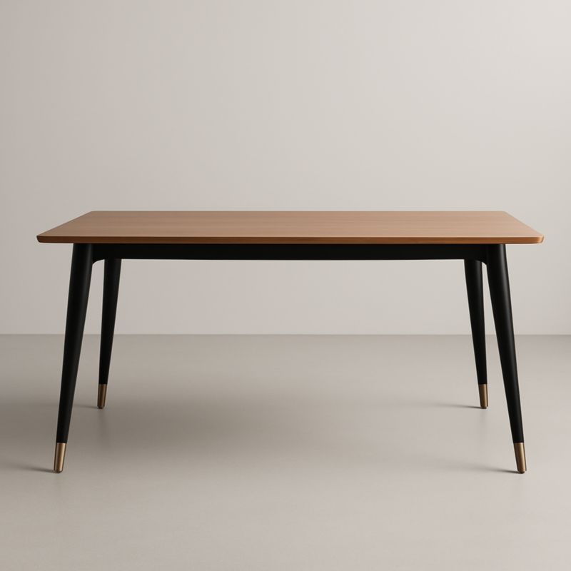 Tavolo rettangolare legno metallo 160x90x75 cm